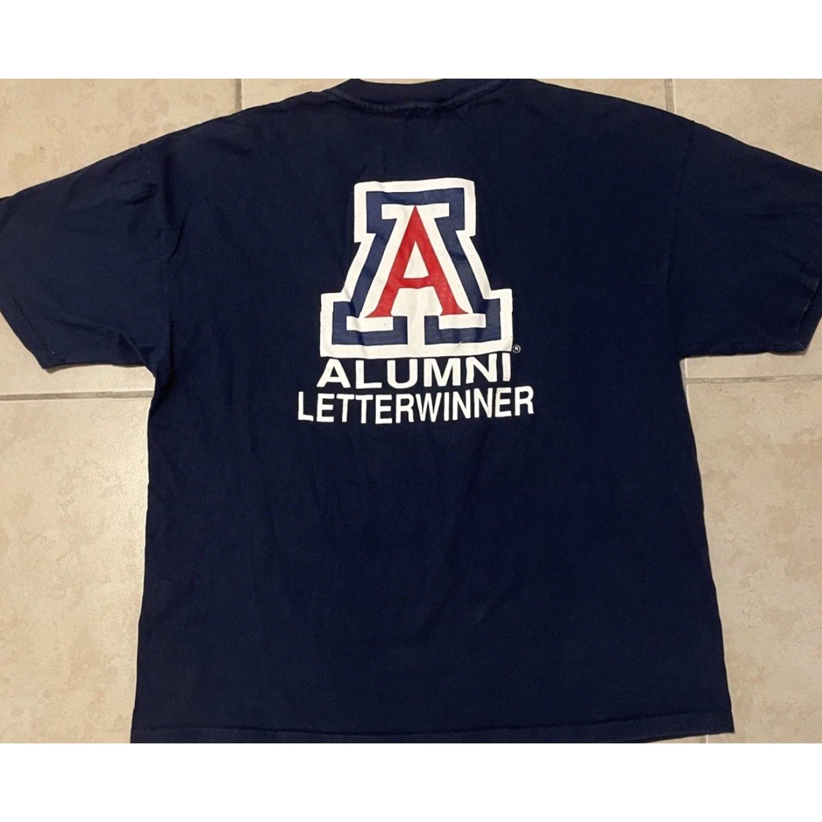 Vintage VINTAGE University Of Arizona Shirt M Blue Alumni College Grunge 90s 80s Size US M / EU 48-50 / 2 - 2 Thumbnail