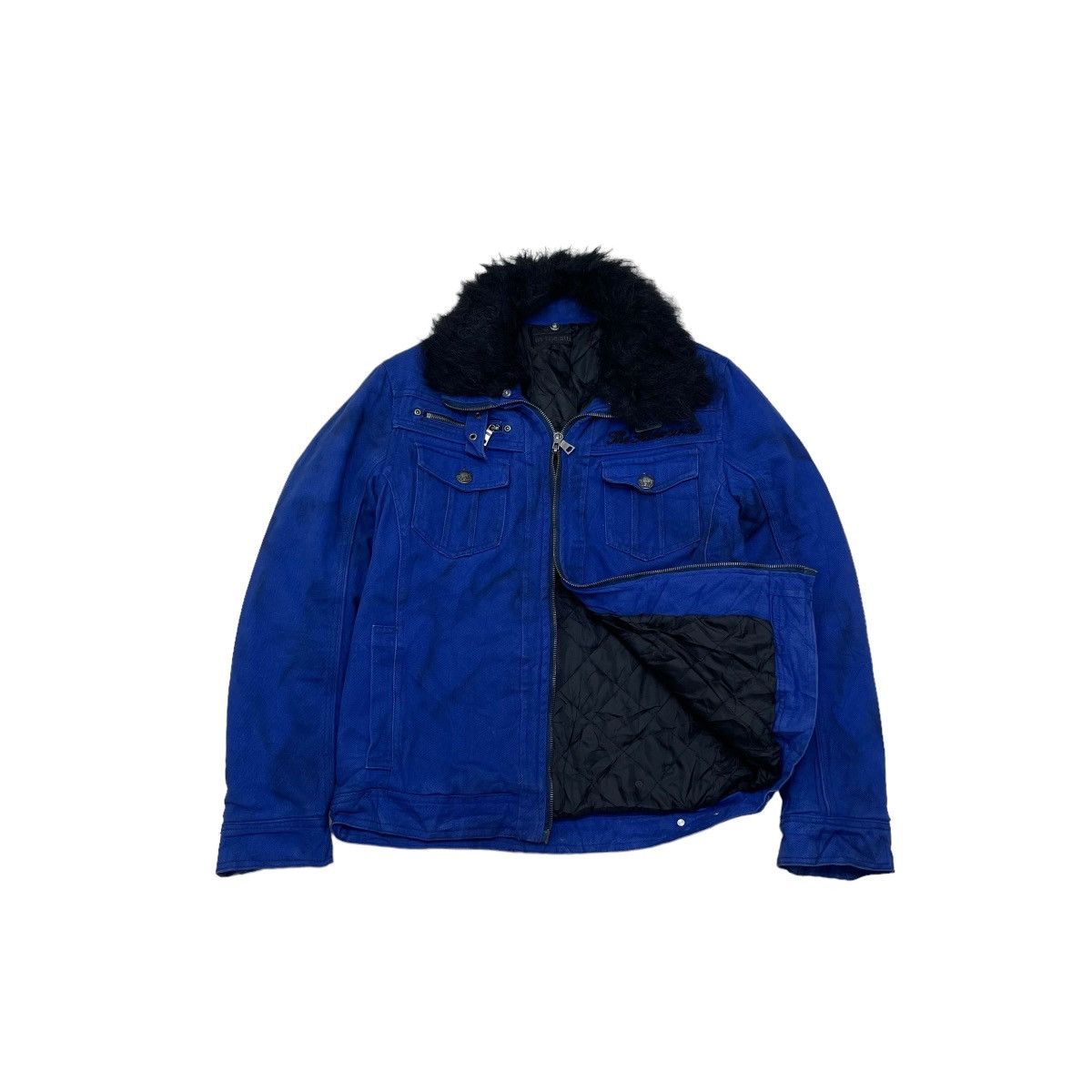 GOSTAR DE FUGA × In The Attic × Le Grande Bleu (L.G.B.) Awesome In The Attic Fur Jacket Size US M / EU 48-50 / 2 - 4 Thumbnail