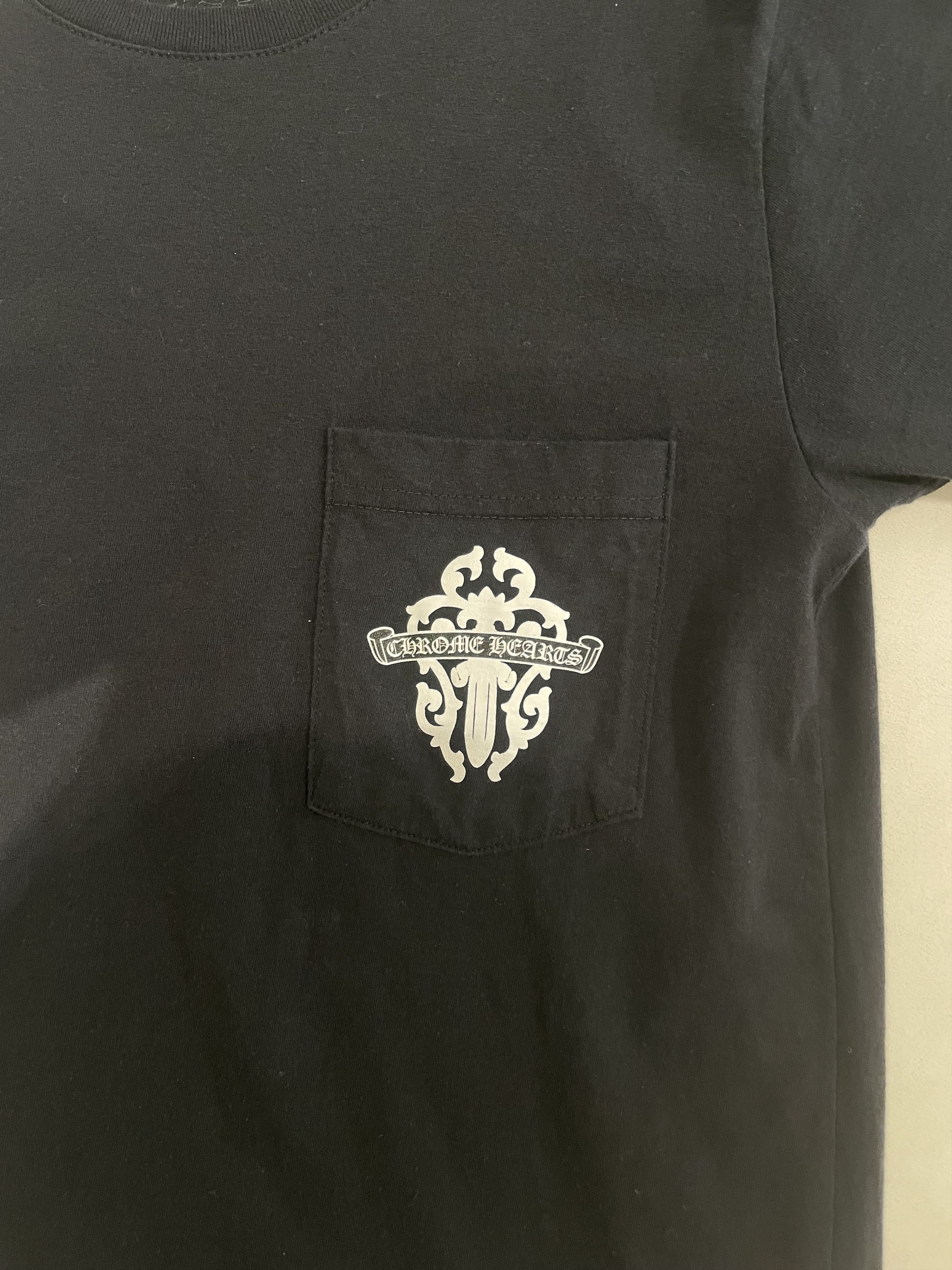 Chrome Hearts Chrome Hearts Hollywood Dagger Short Sleeve T-Shirt Tee Size S / US 4 / IT 40 - 6 Thumbnail