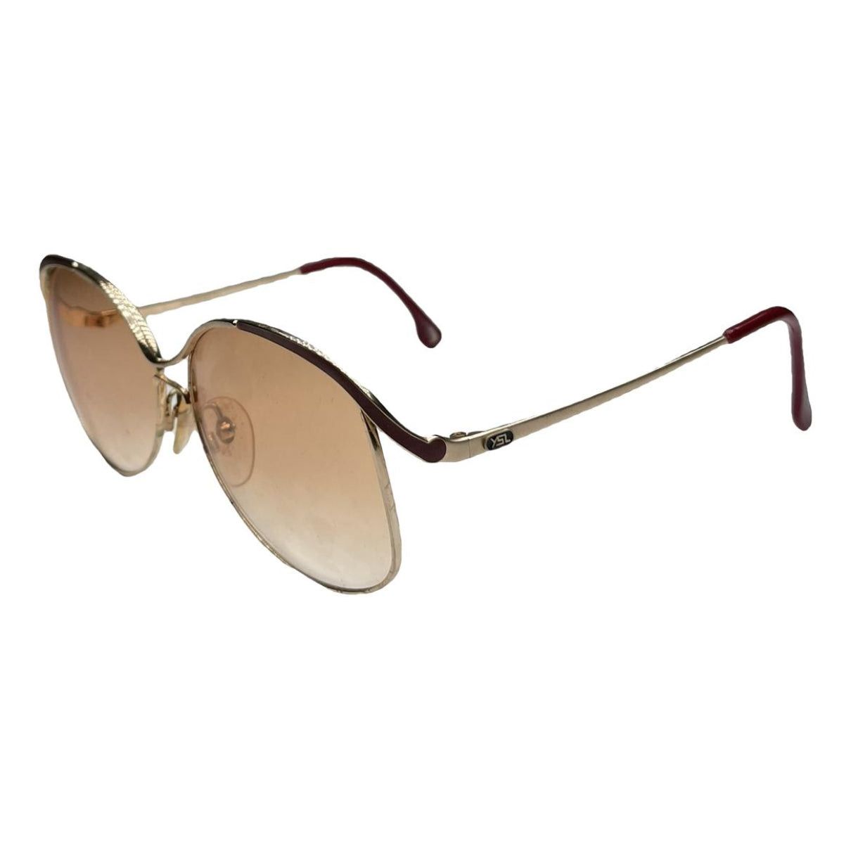 Orange Metal Sunglasses