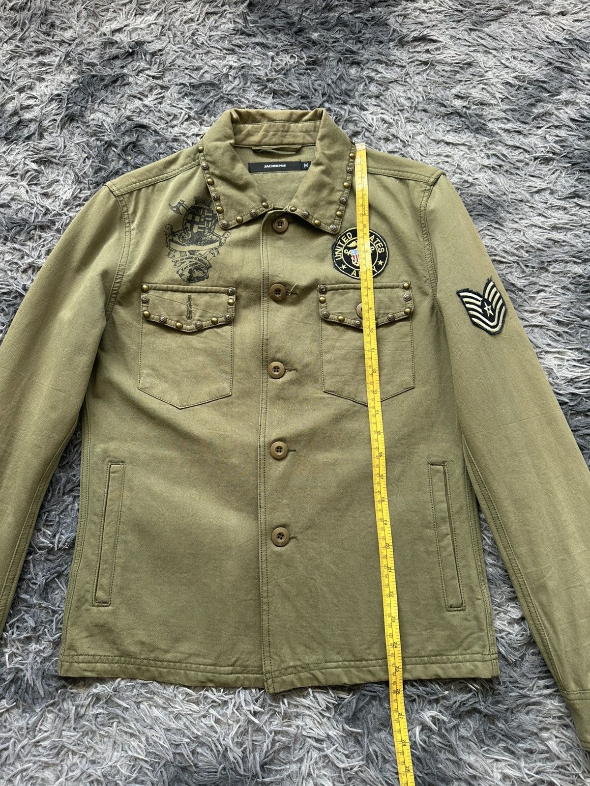 JACKROSE 00's JACKROSE Japan studded collar jacket Size US M / EU 48-50 / 2 - 11 Thumbnail