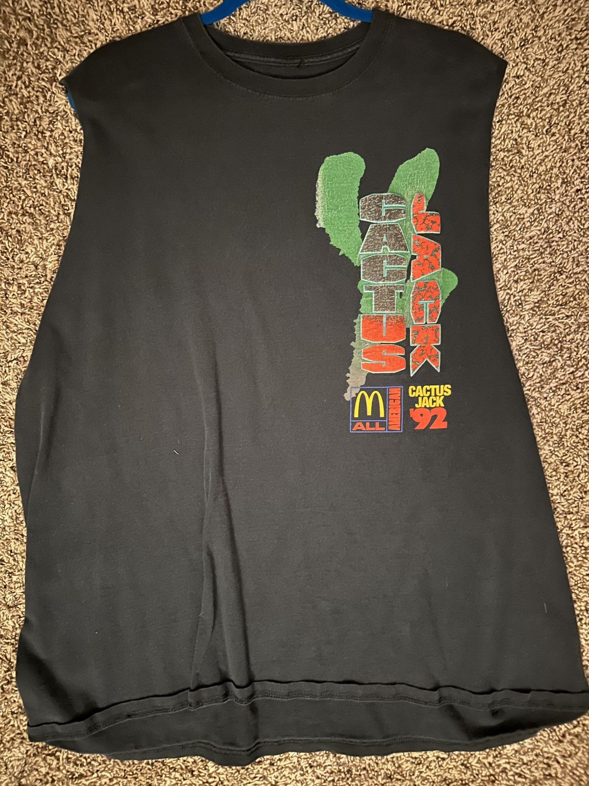 Travis Scott Cactus Jack Mcdonalds Travis Tank Size US XL / EU 56 / 4 - 1 Thumbnail