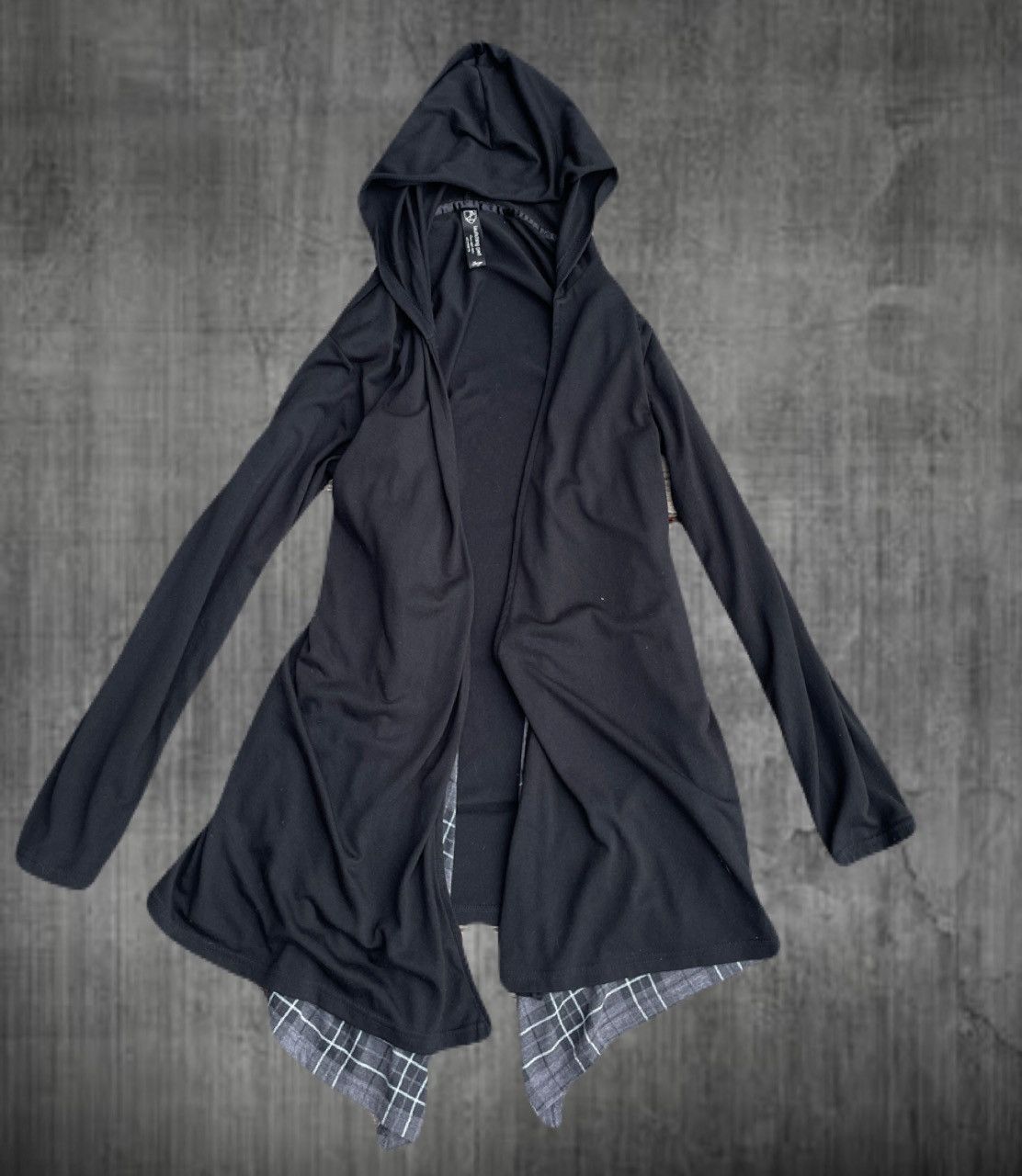 2000s Japanese archive Vkei Docking Hooded Cardigan Gyaruo