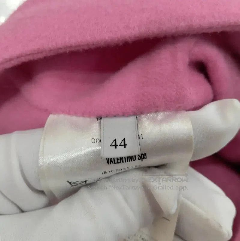 Valentino Valentino Pink Wool Jacket for Women . Size L / US 10 / IT 46 - 6 Thumbnail