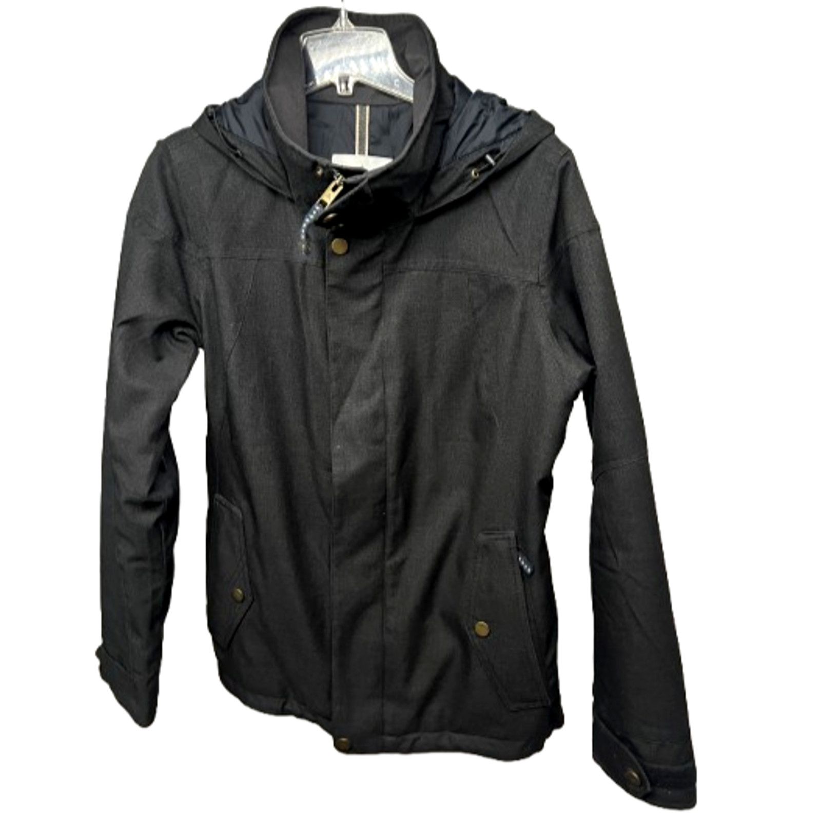 Burton Burton DryRide Black Zip Up Snowboard Ski Hooded Jacket L Size US L / EU 52-54 / 3 - 3 Thumbnail