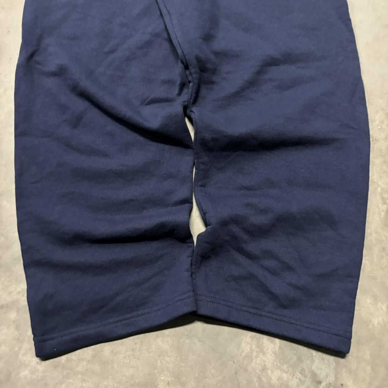 Japanese Brand × Vintage Crazy Vintage Y2K/2000s Navy Blue Skater Essential Sweatpants! Size US 30 / EU 46 - 5 Thumbnail