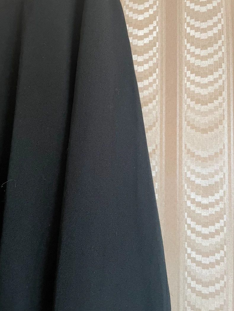 Y's Y's Black Blouse Long Sleeve Size US M / EU 48-50 / 2 - 7 Thumbnail