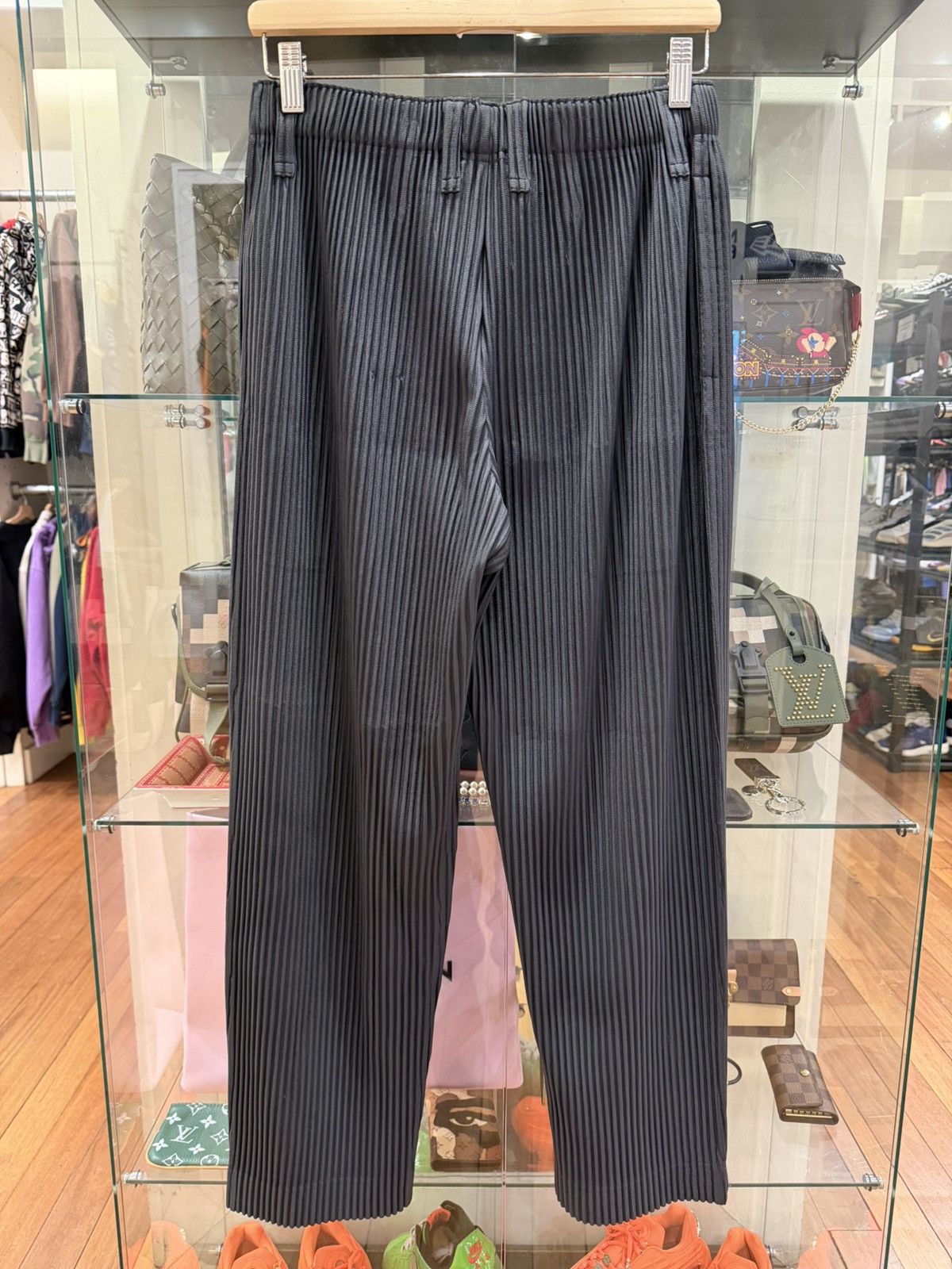 Issey Miyake Issey Miyake Pleated Pants - Grey Size US 30 / EU 46 - 2 Thumbnail