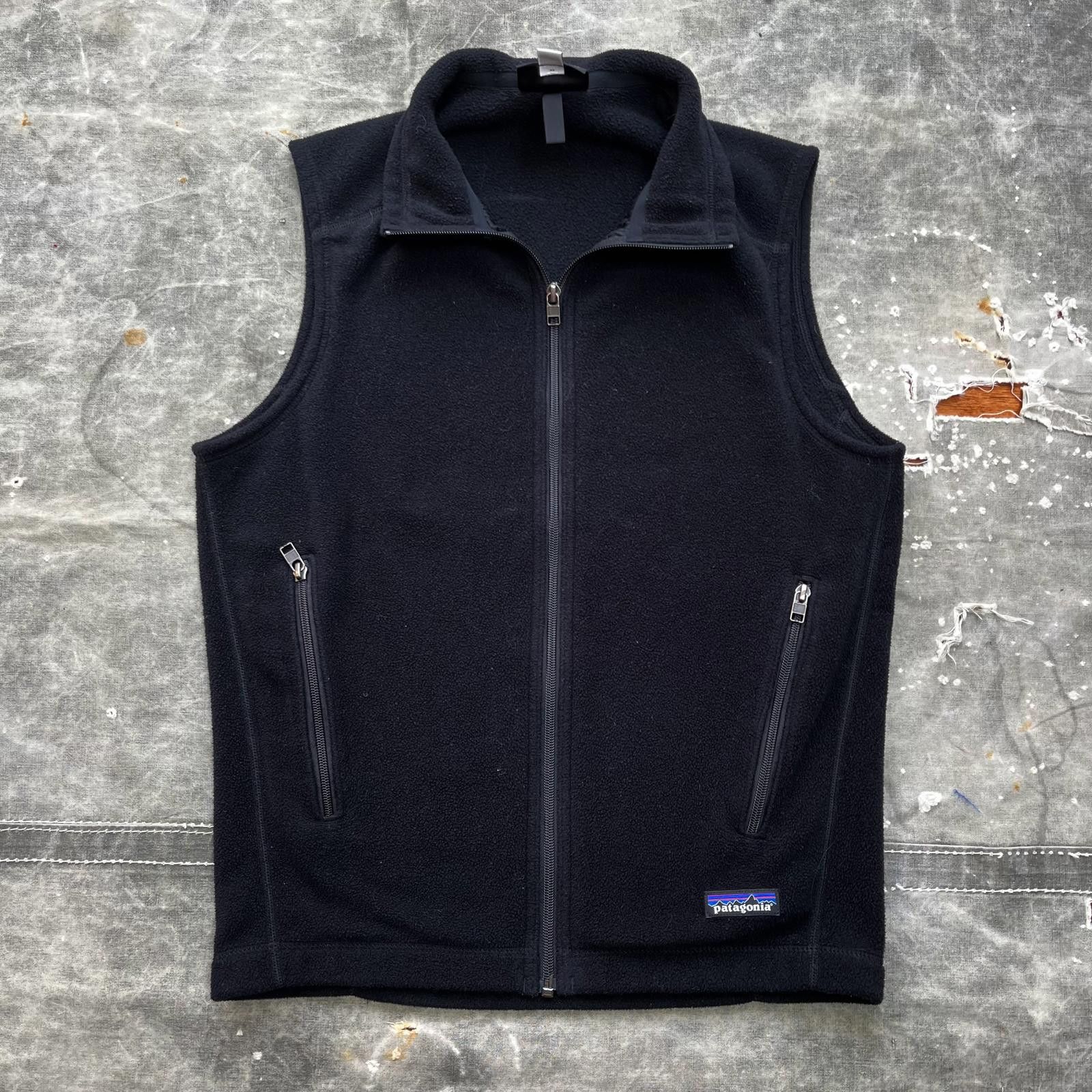 Patagonia Y2K Patagonia Synchilla Black Men’s Small Vest Size US S / EU 44-46 / 1 - 1 Thumbnail