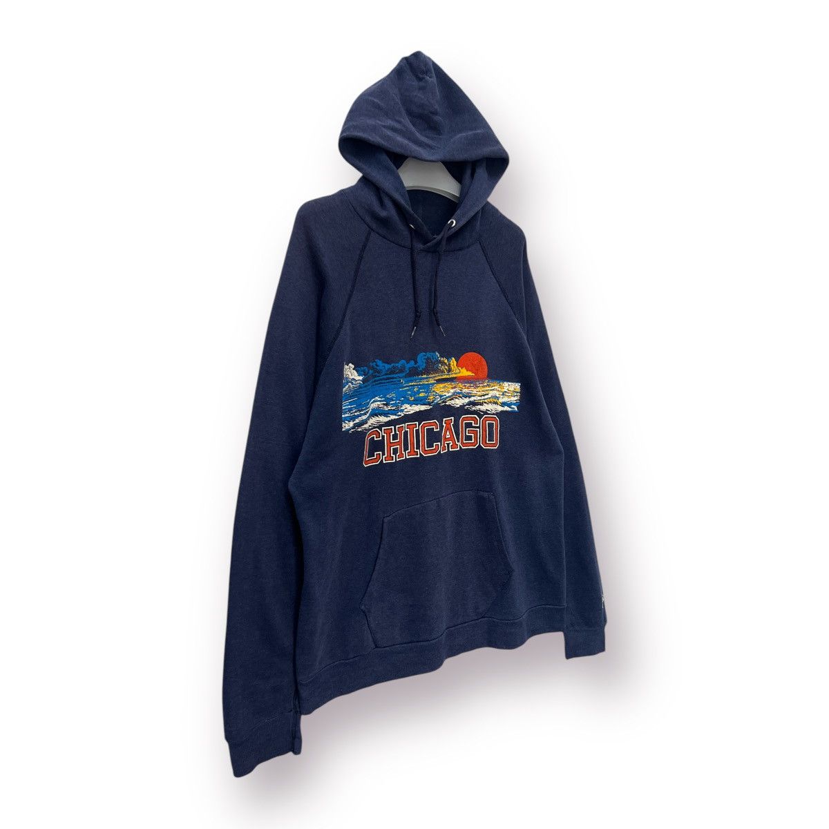 Vintage 🔥 VINTAGE SURFSTYLE CHICAGO 70's PRINTED SWEATSHIRT HOODIE Size US M / EU 48-50 / 2 - 3 Thumbnail