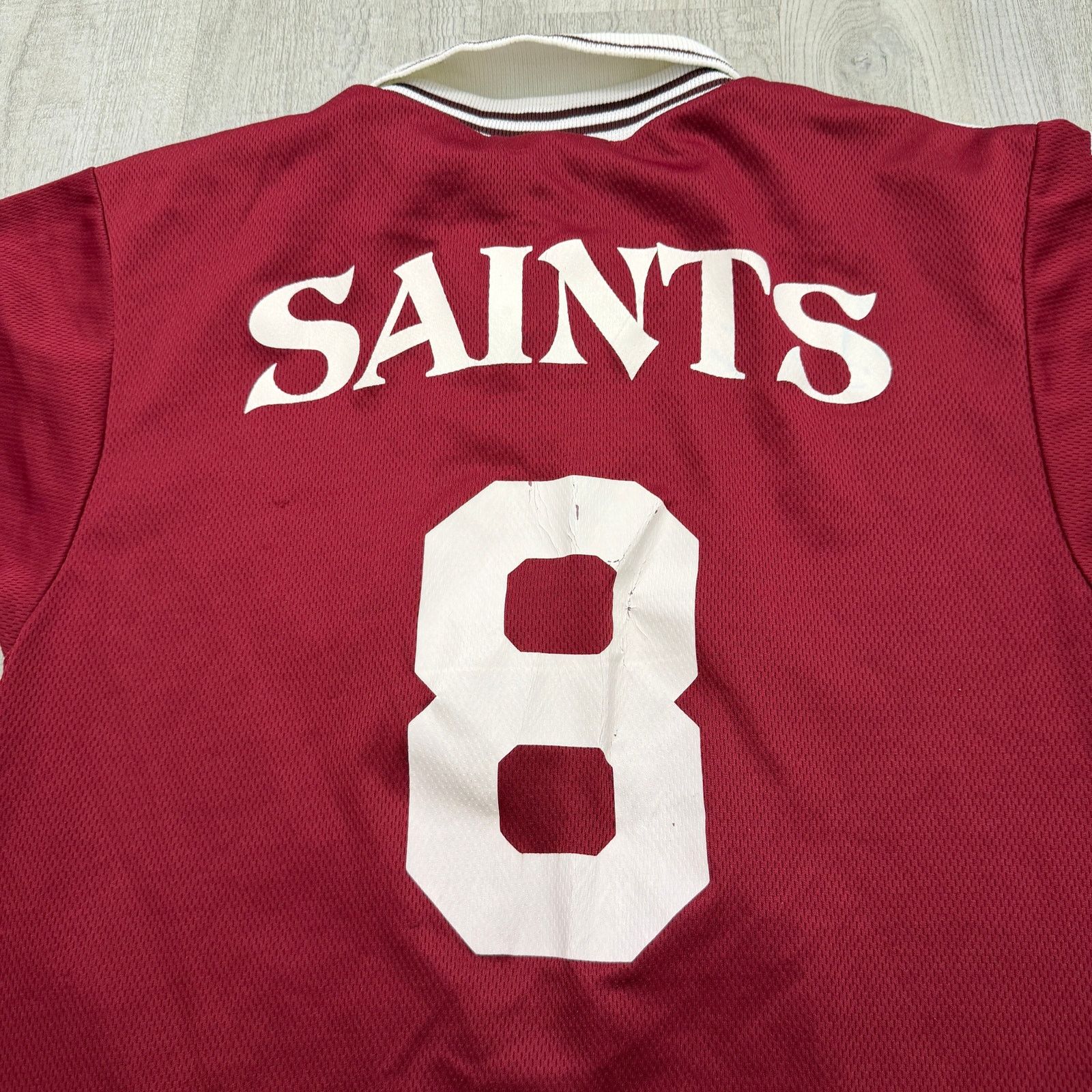 Vintage Vintage Dynamic Soccer Collared Jersey Small Red 90s Futbol Size US S / EU 44-46 / 1 - 6 Thumbnail