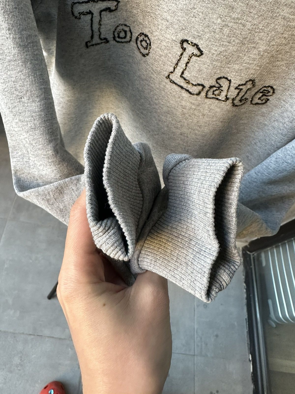 Saint Laurent Paris Saint Lauren Too Late sweatshirt Size S / US 4 / IT 40 - 6 Thumbnail