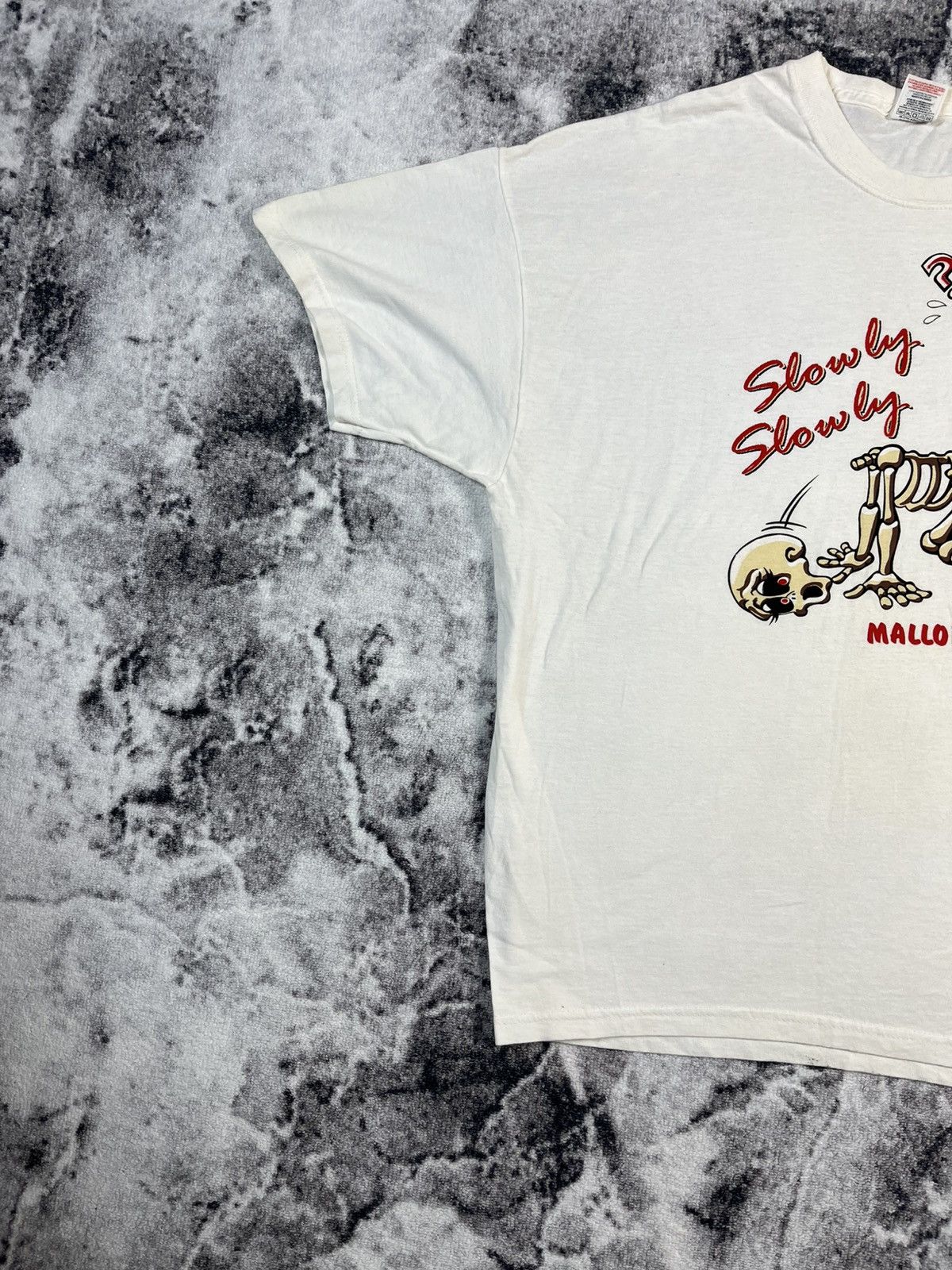 Band Tees Vintage Skeleton Graphic Mallorca Screen Stars Tee Size US XL / EU 56 / 4 - 2 Thumbnail