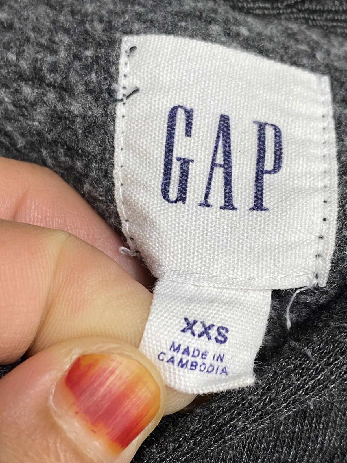Gap × Vintage Vintage Gap big logo Hoodies Size US XXS / EU 40 - 13 Thumbnail