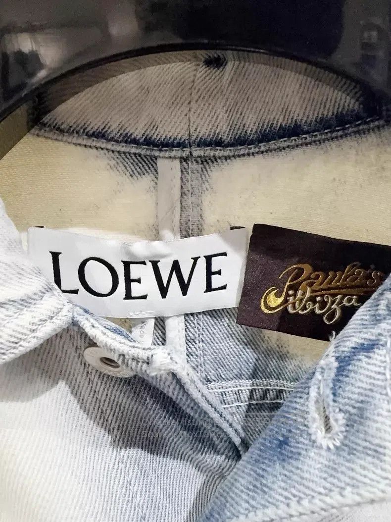 Loewe Loewe Denim jacket Size 4XL / US 24-26 - 3 Thumbnail