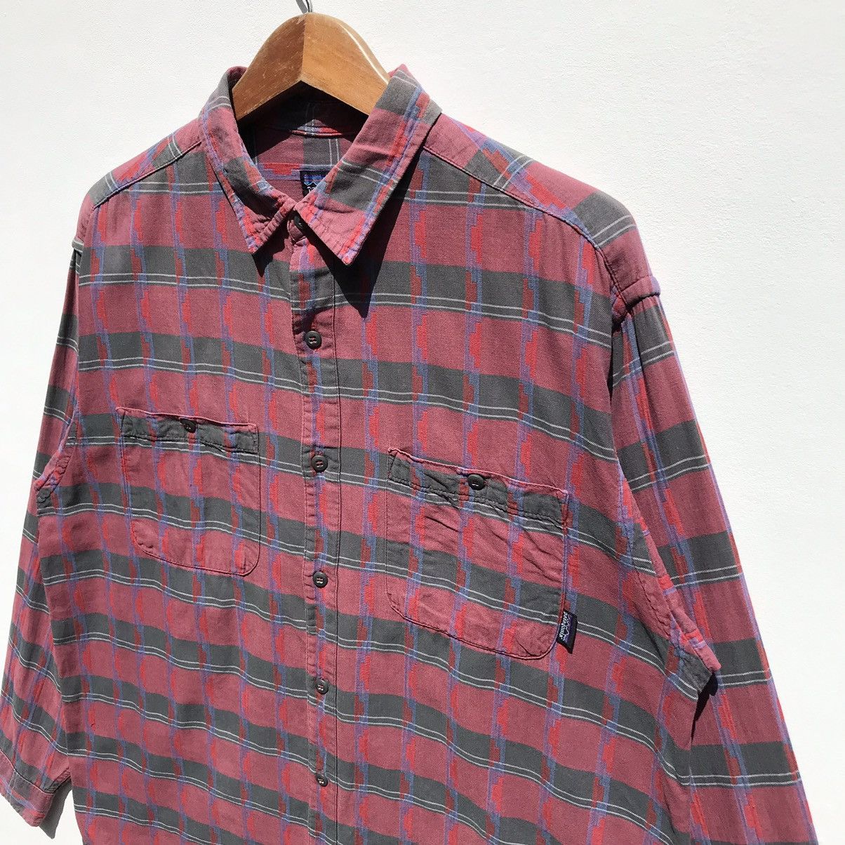 Patagonia × Vintage Vintage Patagonia Shirt Button Sun Faded Patagonia Outdoor Size US M / EU 48-50 / 2 - 6 Thumbnail