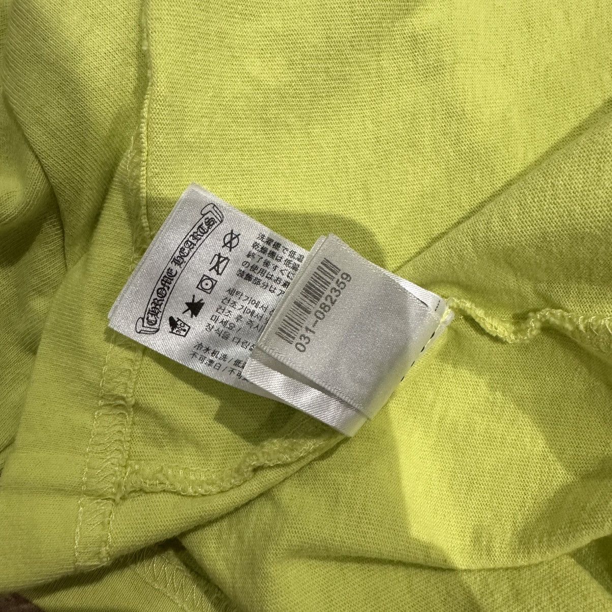 Chrome Hearts Chrome Hearts Matty Boy Yellow Tshirt Size US L / EU 52-54 / 3 - 8 Thumbnail