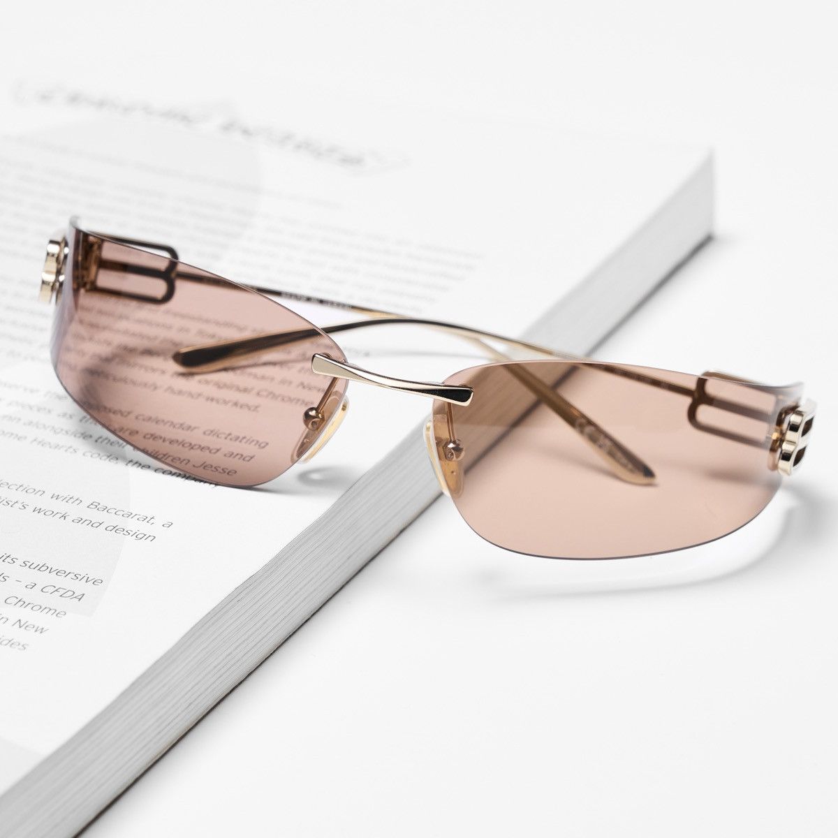 Balenciaga BALENCIAGA BB0484S 004 SUNGLASSES Size ONE SIZE - 6 Thumbnail