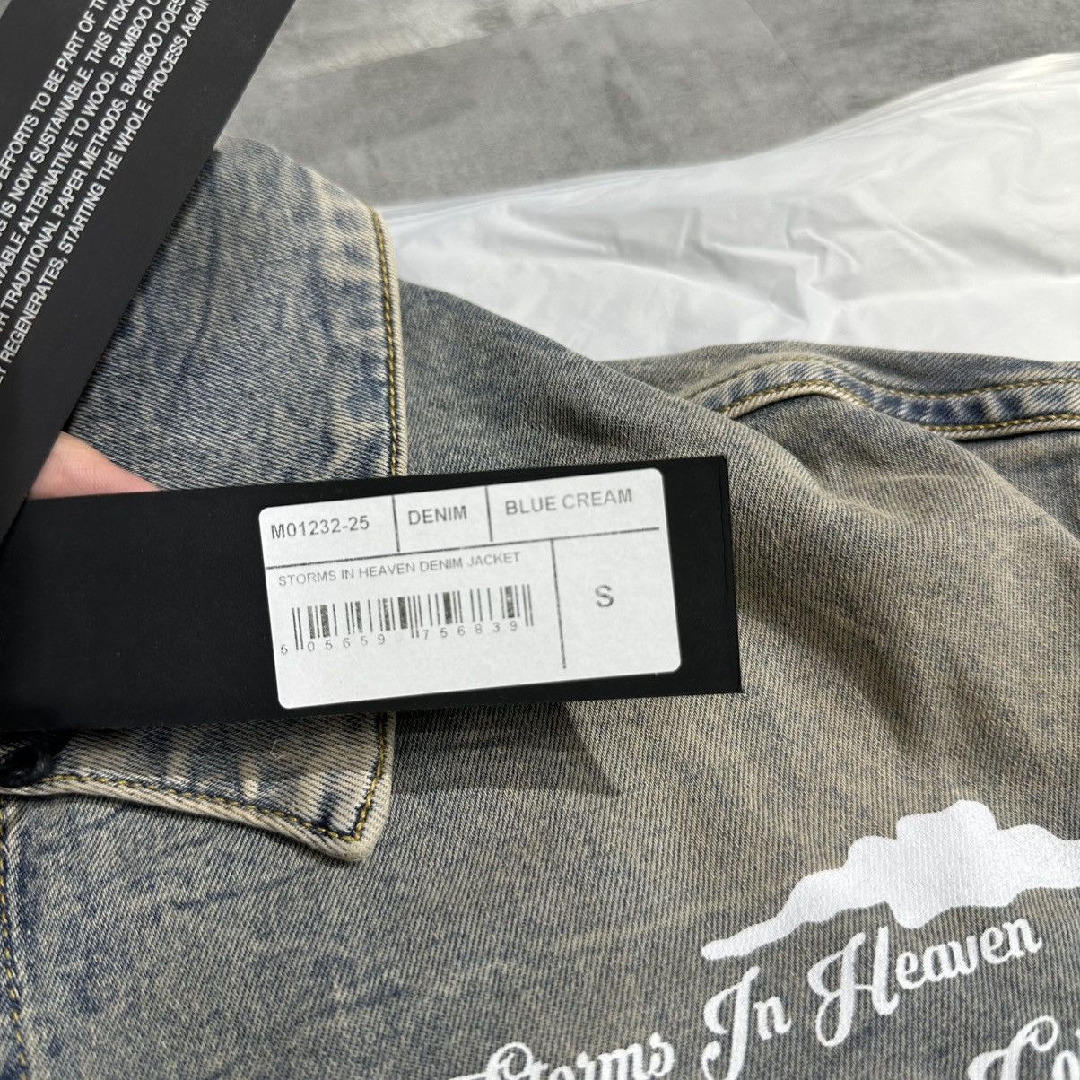 Represent Clo. Represent Storms In Heaven Denim Jacket Size US S / EU 44-46 / 1 - 6 Thumbnail