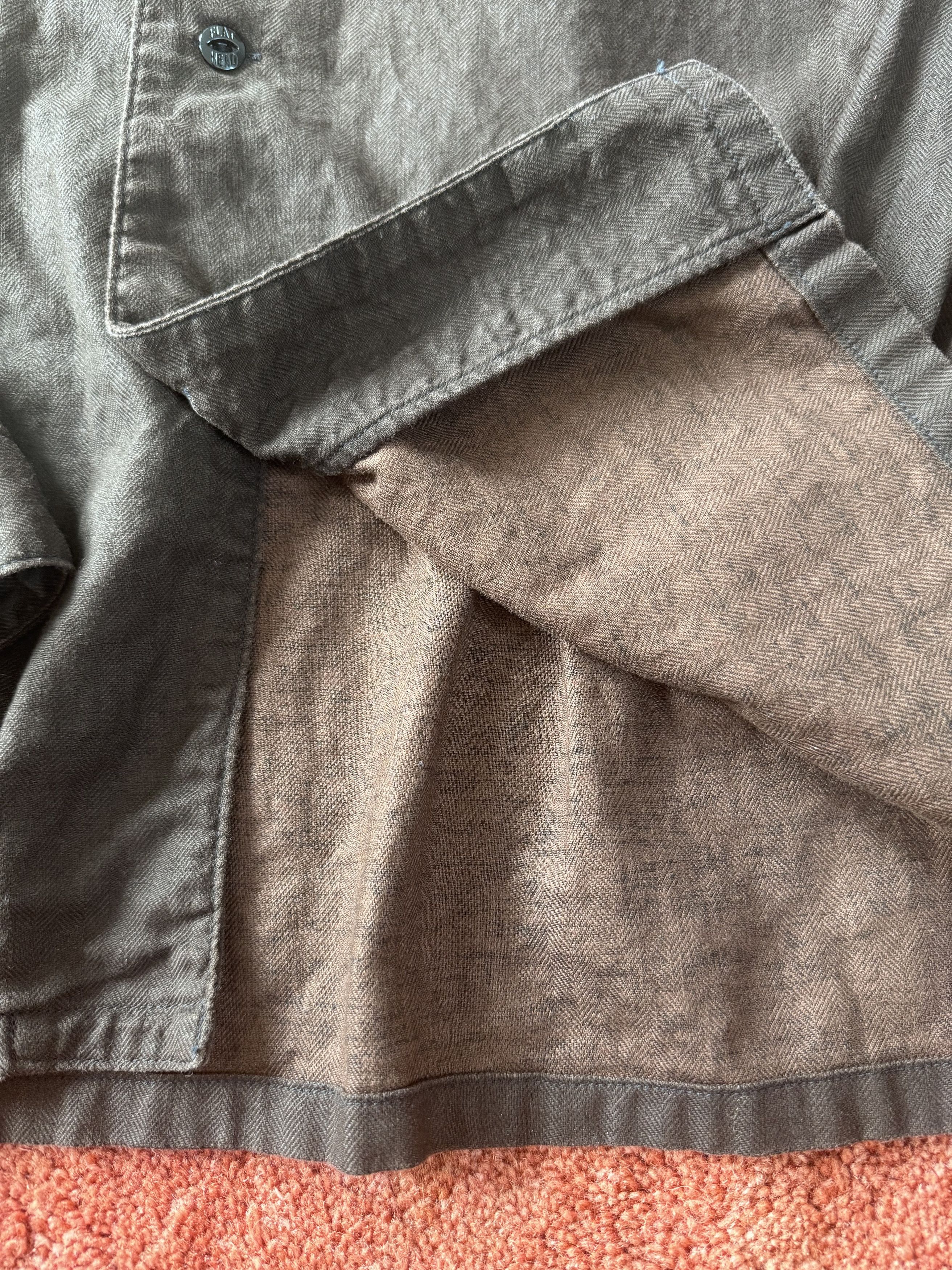 The Flat Head Flat Head "Benarga" Earth Dye L/S Size US L / EU 52-54 / 3 - 9 Thumbnail