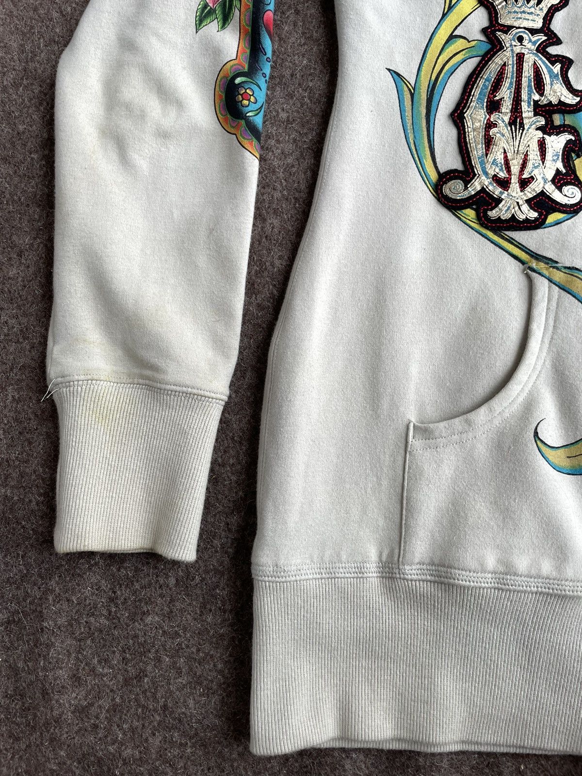 Christian Audigier Christian Audigier Zip Hoodie Size L / US 10 / IT 46 - 3 Thumbnail