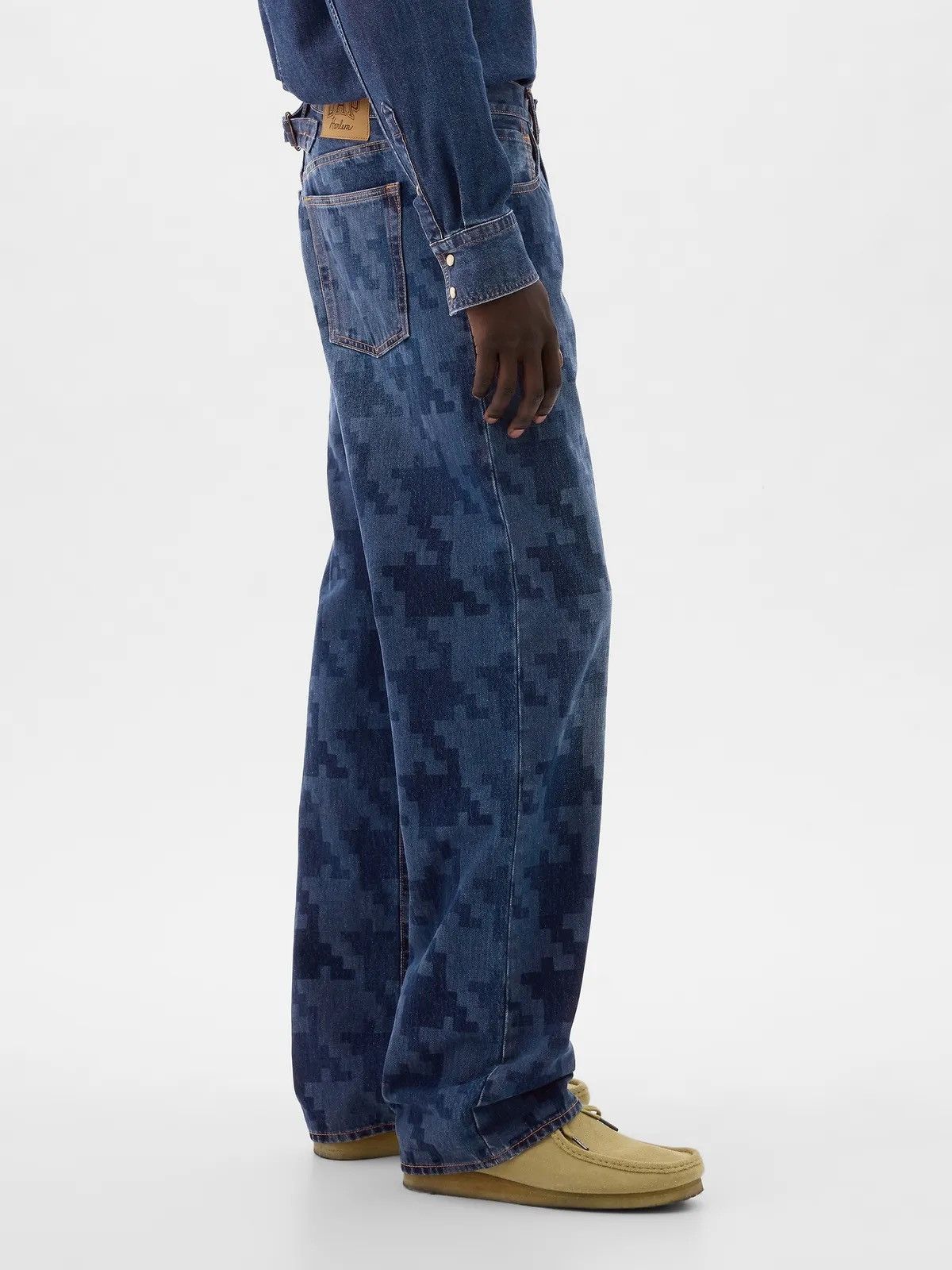 Dapper Dan × Gap GAP Dapper Dan DAP denim jeans pants 90s loose Size US 34 / EU 50 - 5 Thumbnail