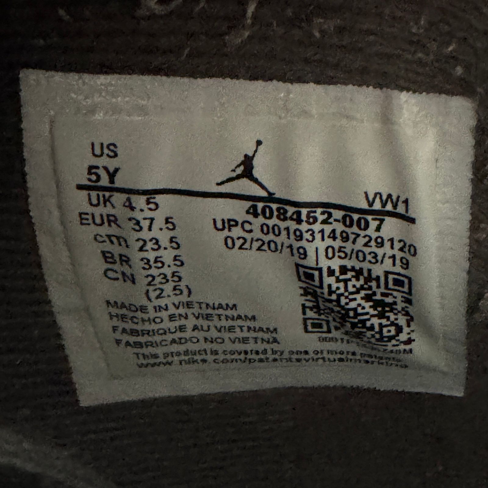 Jordan Brand × Nike Size 5 - Air Jordan 4 Retro GS Cool Grey 2019 Men's Shoes Size US 5 / EU 37 - 8 Thumbnail