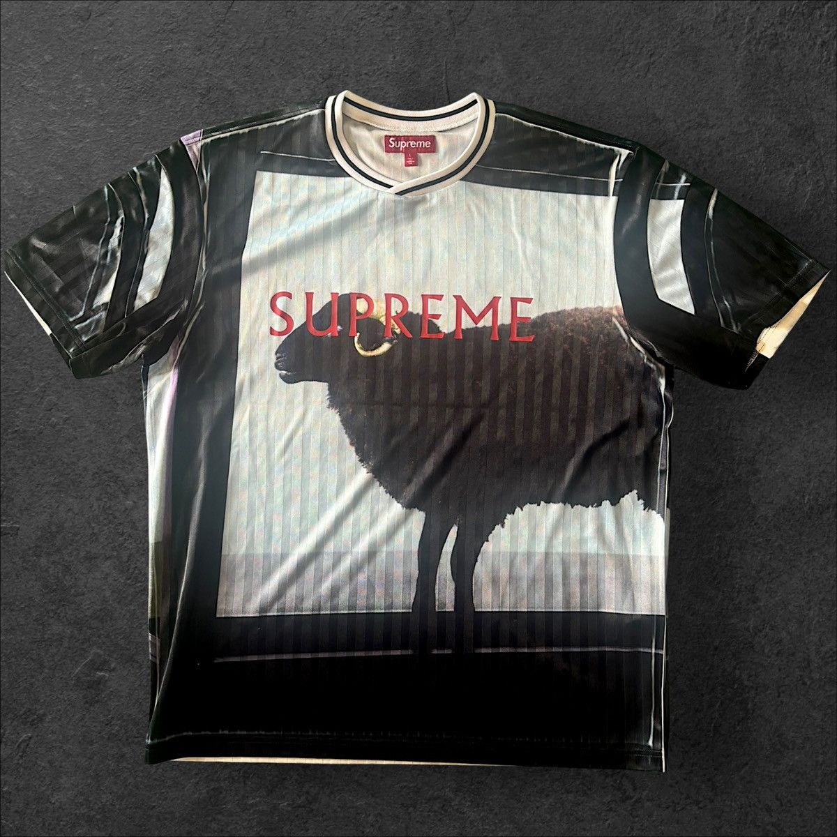 Damien Hirst × Supreme SUPREME X DAMIEN HIRST SOCCER JERSEY