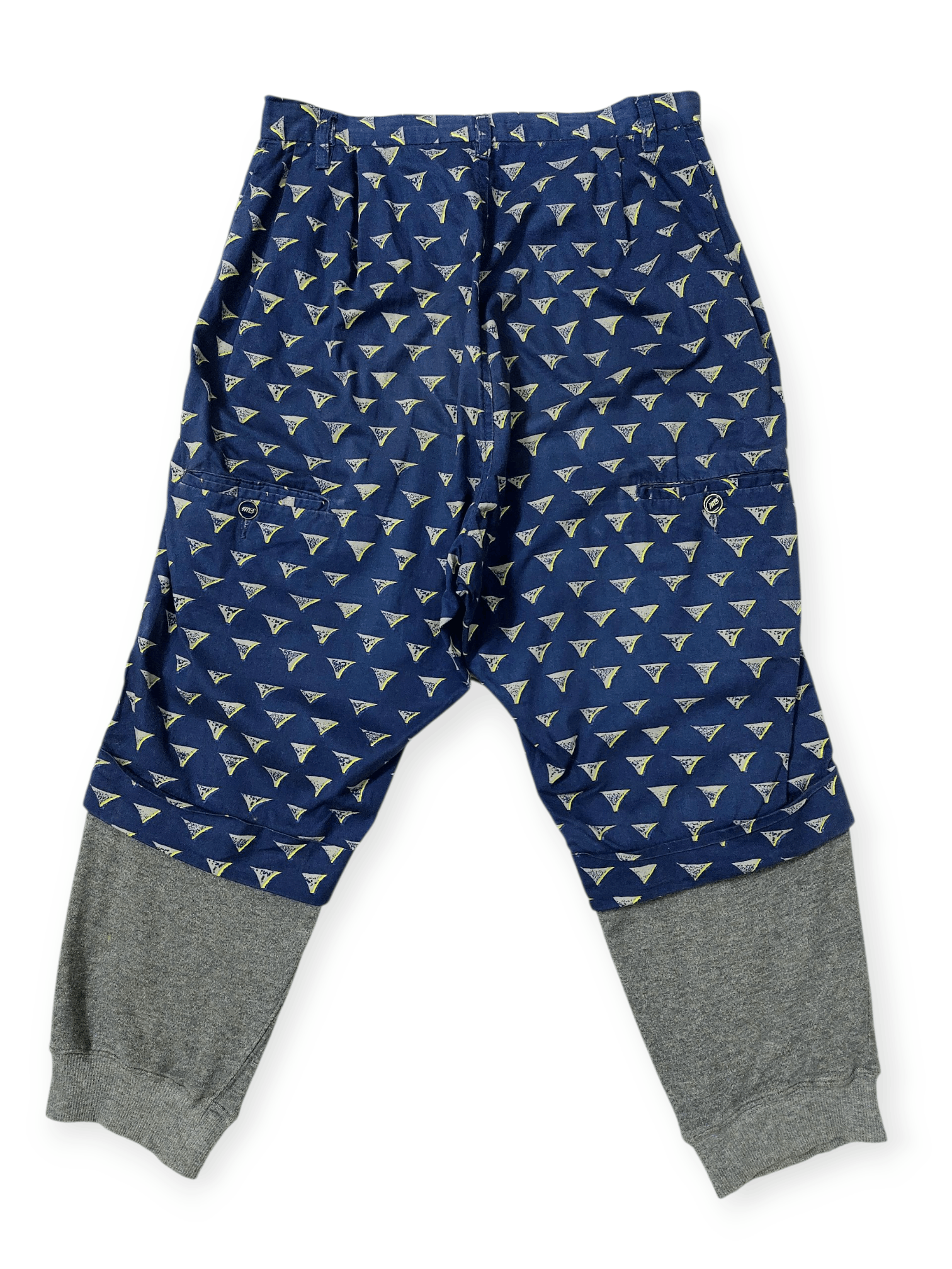 mercibeaucoup Issey Miyake Mercibeaucoup Drop Crotch Printed Pants Size US 29 - 9 Thumbnail