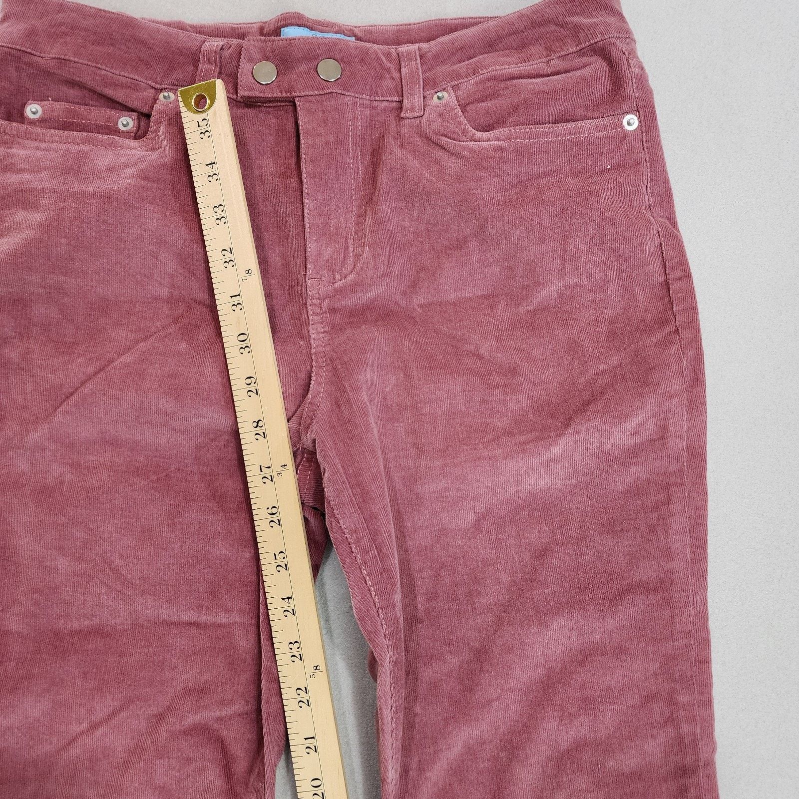 Other CeCe Corduroy Stretch Pants Women Size 30/10 Pink Size 32" / US 10 / IT 46 - 6 Thumbnail