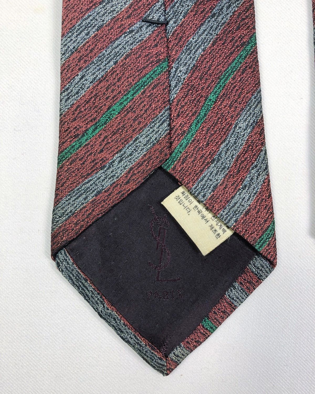 Yves Saint Laurent Rare Vintage Yves Saint Lurent YSL Silk Tie Size ONE SIZE - 6 Thumbnail