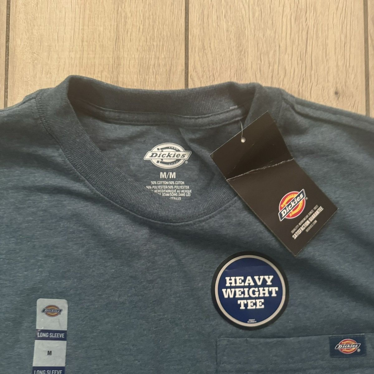 Carhartt × Dickies × Nike Y2K NWT Teal Dickies Long Sleeve Pocket Tee Medium Size US M / EU 48-50 / 2 - 5 Thumbnail