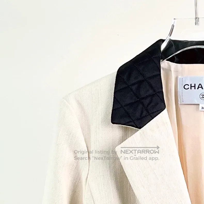 Chanel Chanel 21S beige bow coat Size XS / US 0-2 / IT 36-38 - 3 Thumbnail