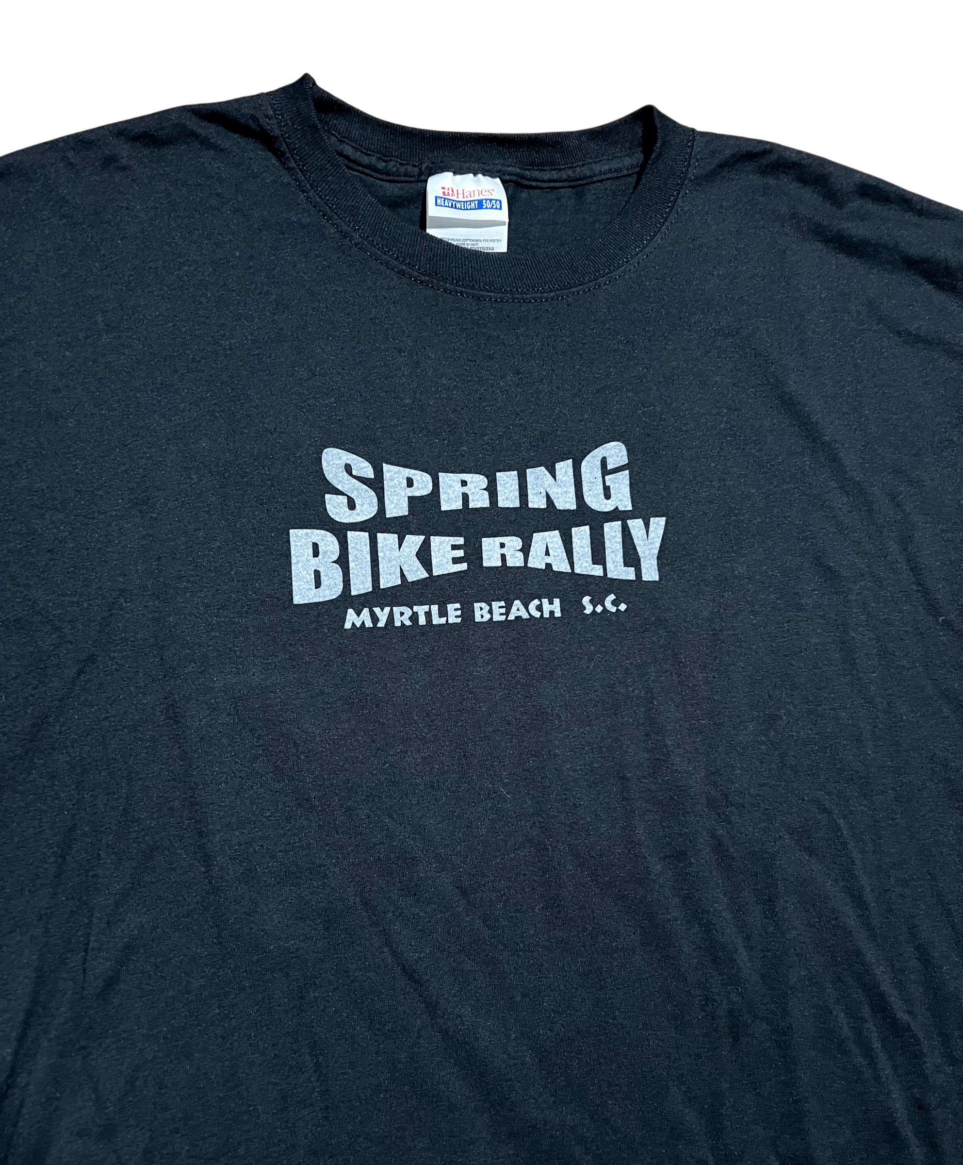 Hanes Spring Bike Rally 2006 Mrytle Beach Vintage Graphic T-Shirt Size US XXL / EU 58 / 5 - 4 Thumbnail