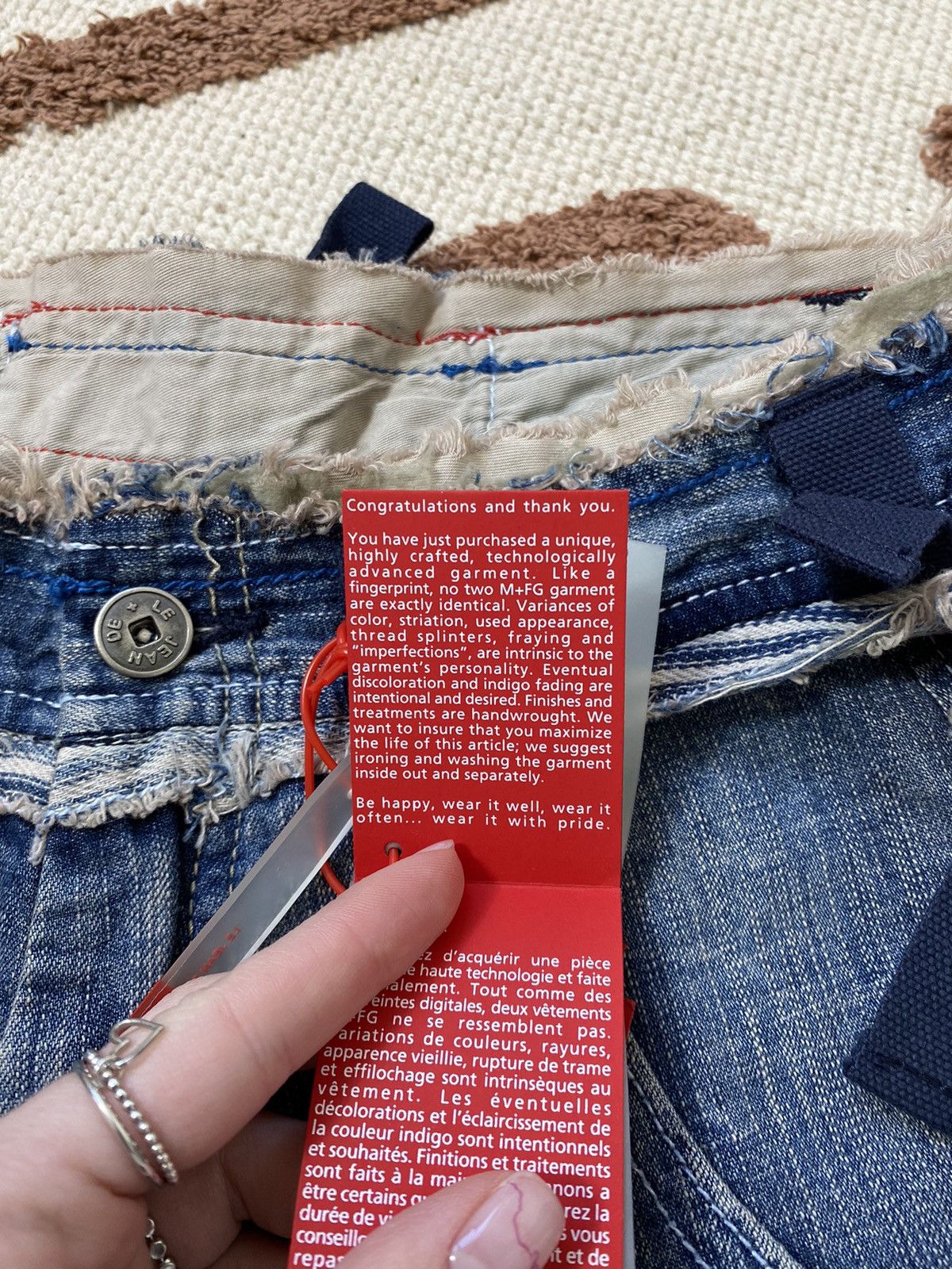 Marithe + Francois Girbaud 💮MARITHE FRANCOIS GIRBAUD DENIM SHORTS💮 Size 36" / US 14 / IT 50 - 6 Thumbnail