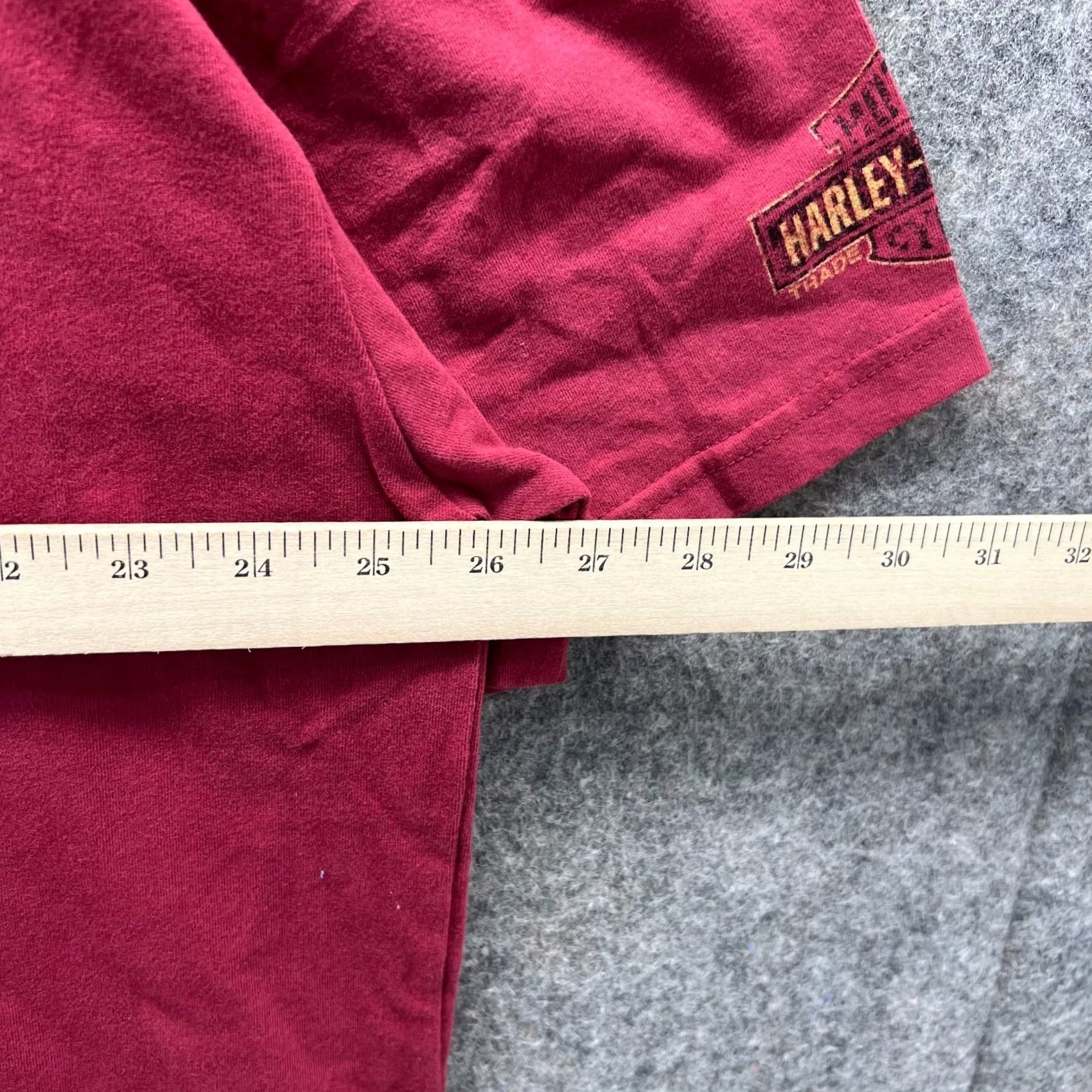 Harley Davidson Harley-Davidson Shirt Men 2XL Red Cotton Short Sleeve Crew Neck T-Shirt Outdoor Casual Logo Vintage? No—All Seasons Size US XXL / EU 58 / 5 - 3 Thumbnail