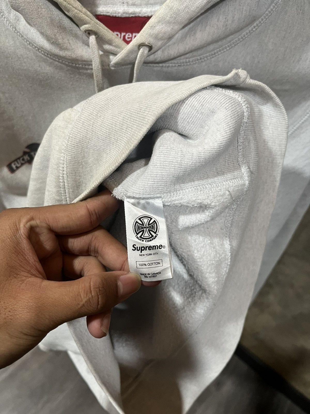 Independent Truck Co. × Supreme Supreme x Independent hoodie Size US M / EU 48-50 / 2 - 6 Thumbnail