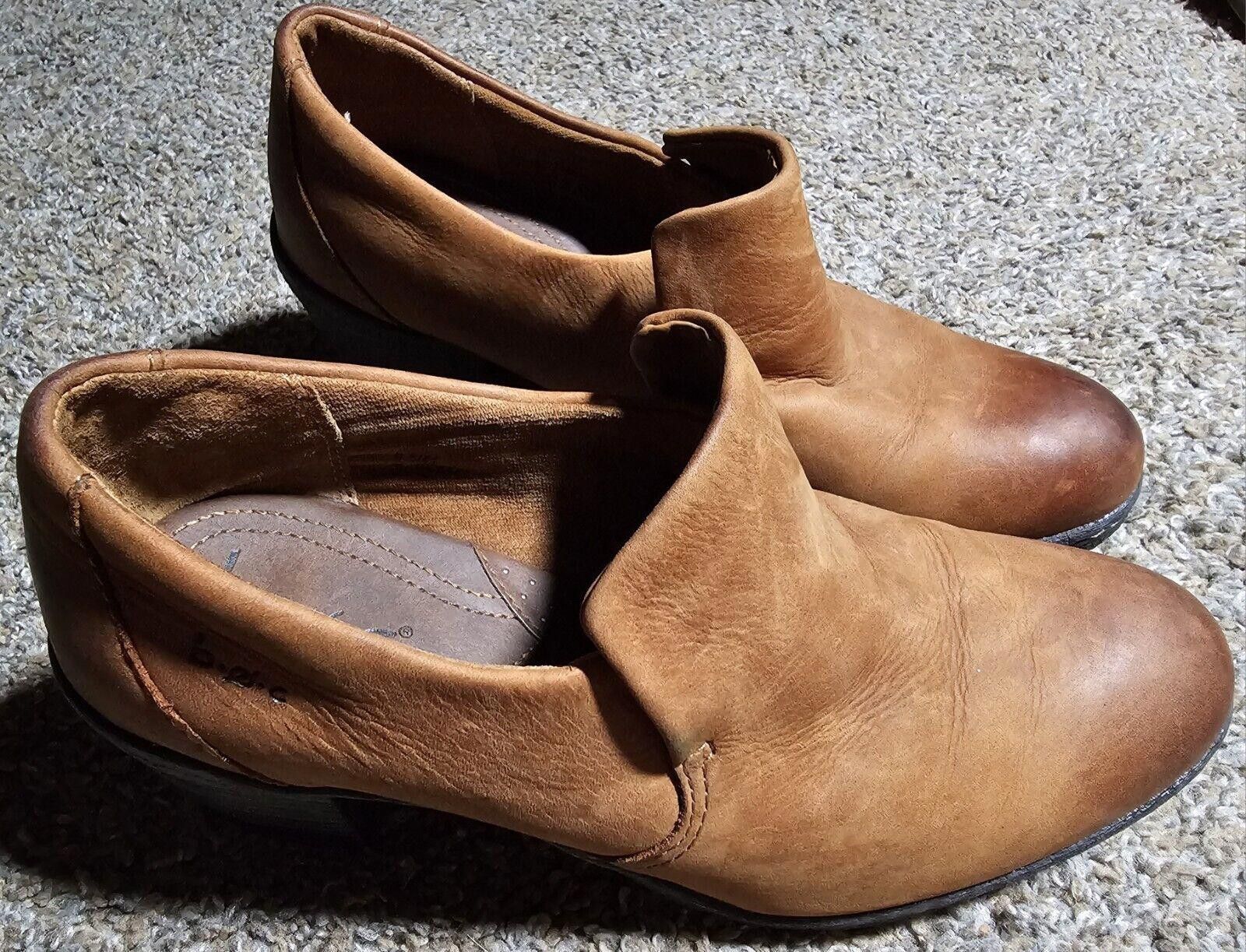 Designer B.O.C. Born Concept Clog Brown Mules Shoes Heel US9.5/EUR41 Size US 9.5 / IT 39.5 - 1 Thumbnail