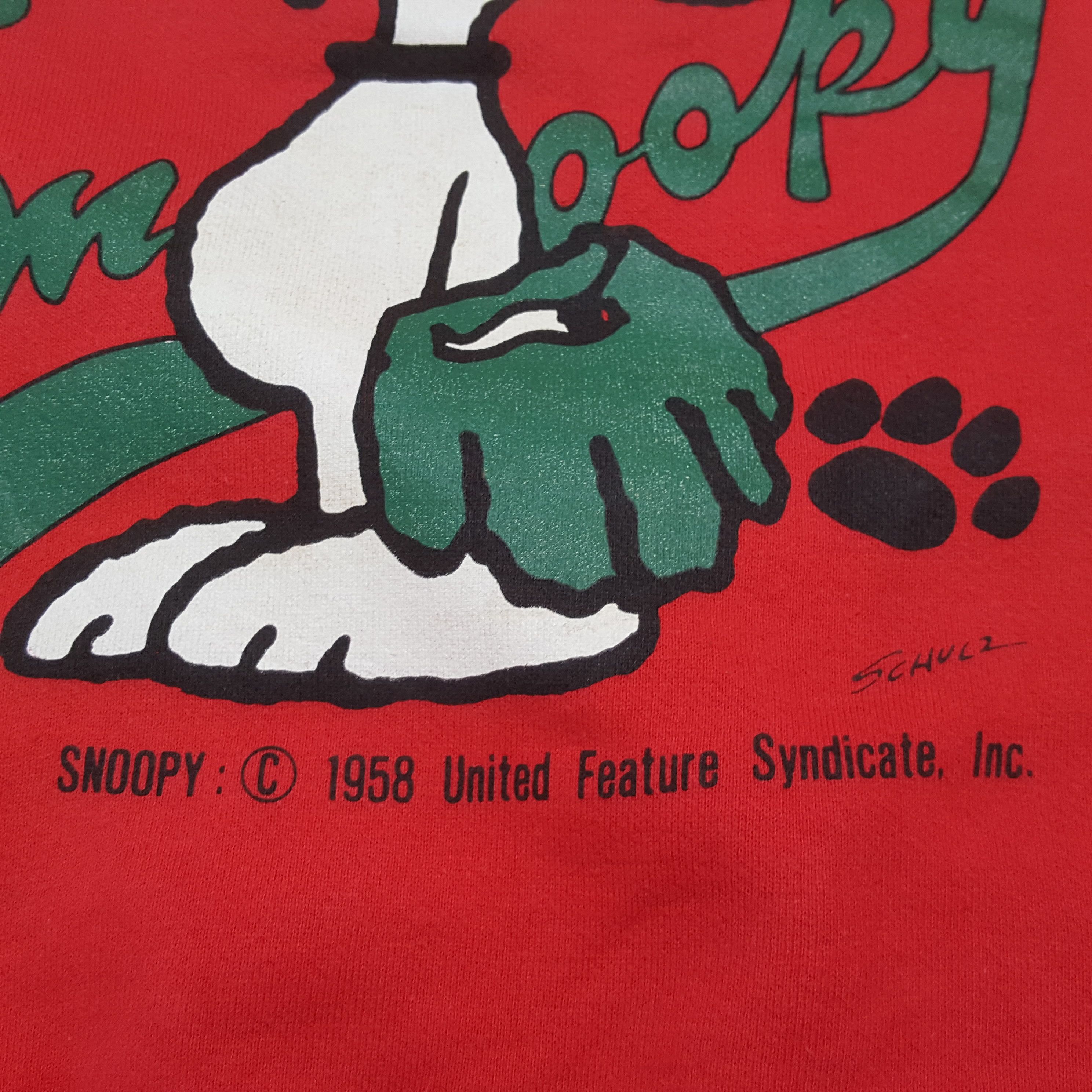 Peanuts × Vintage Vintage SNOOPY PEANUTS American Cartoon Sweatshirt Size US M / EU 48-50 / 2 - 6 Thumbnail