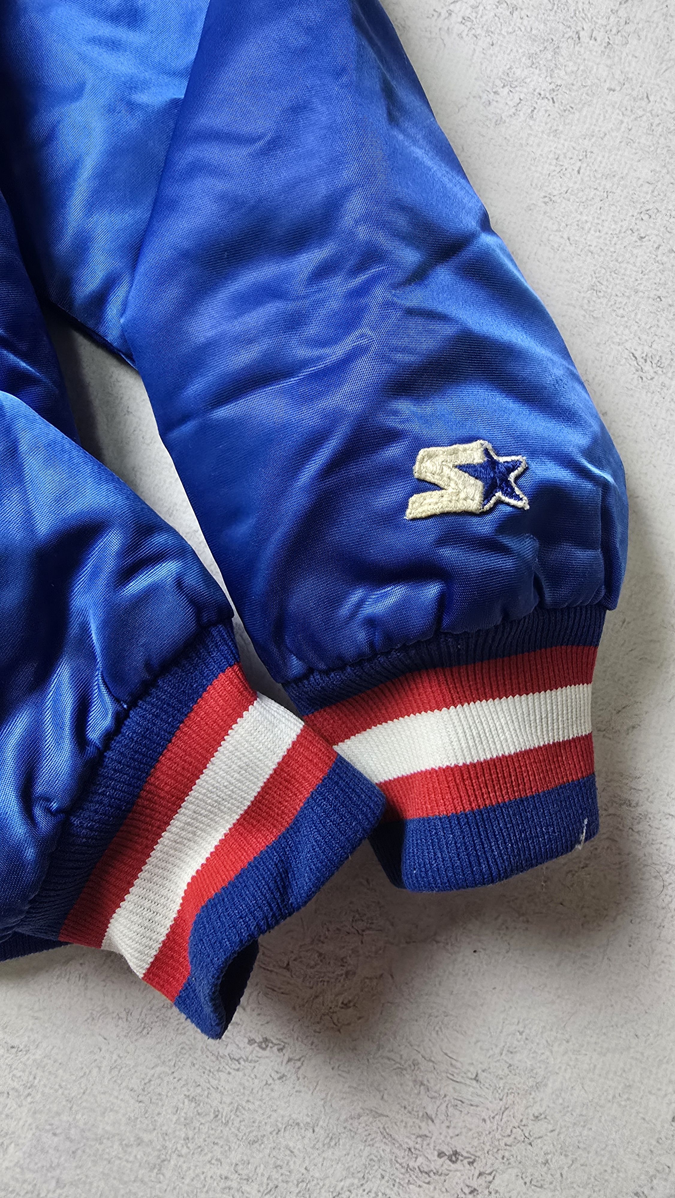 Starter Vintage Texas Rangers Diamond Collection MLB Satin Bomber Size US S / EU 44-46 / 1 - 12 Thumbnail