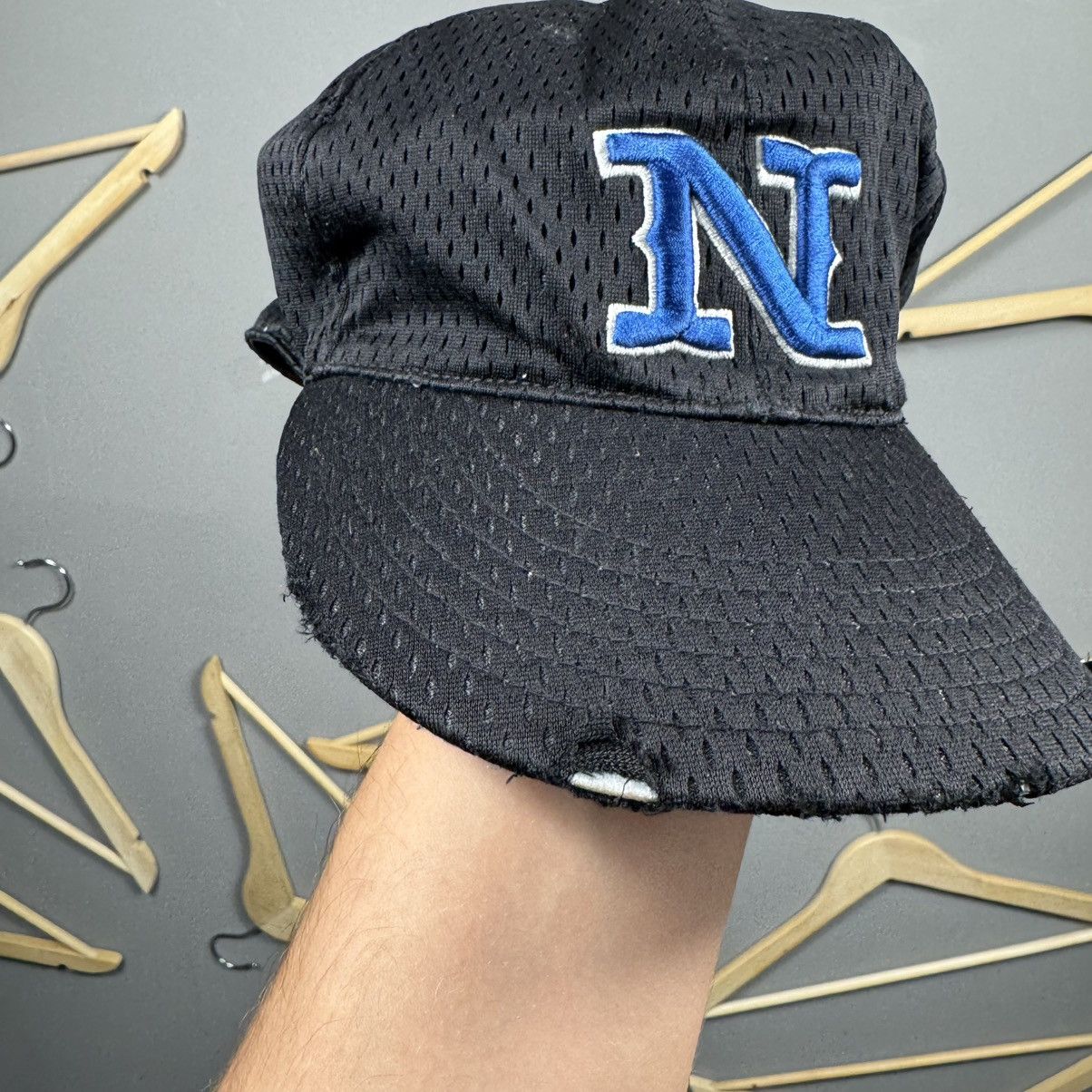 Nike × Vintage Vintage 90s Nike Distressed Cap Size 32 - 2 Thumbnail