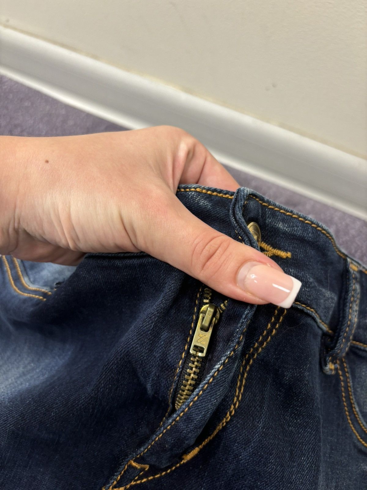 Just Cavalli Just Cavalli Chic Women’s Y2K Ripped Denim Avant Garde Jeans Size 28" / US 6 / IT 42 - 8 Thumbnail