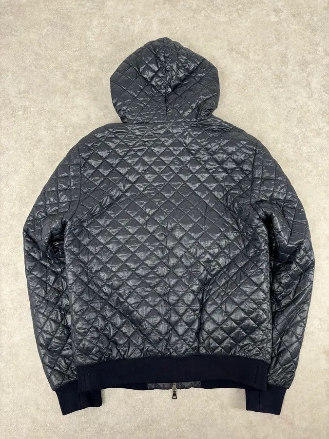 Prada Prada Navy Hooded Quilted Minimalist Puffer Jacket Size US M / EU 48-50 / 2 - 5 Thumbnail