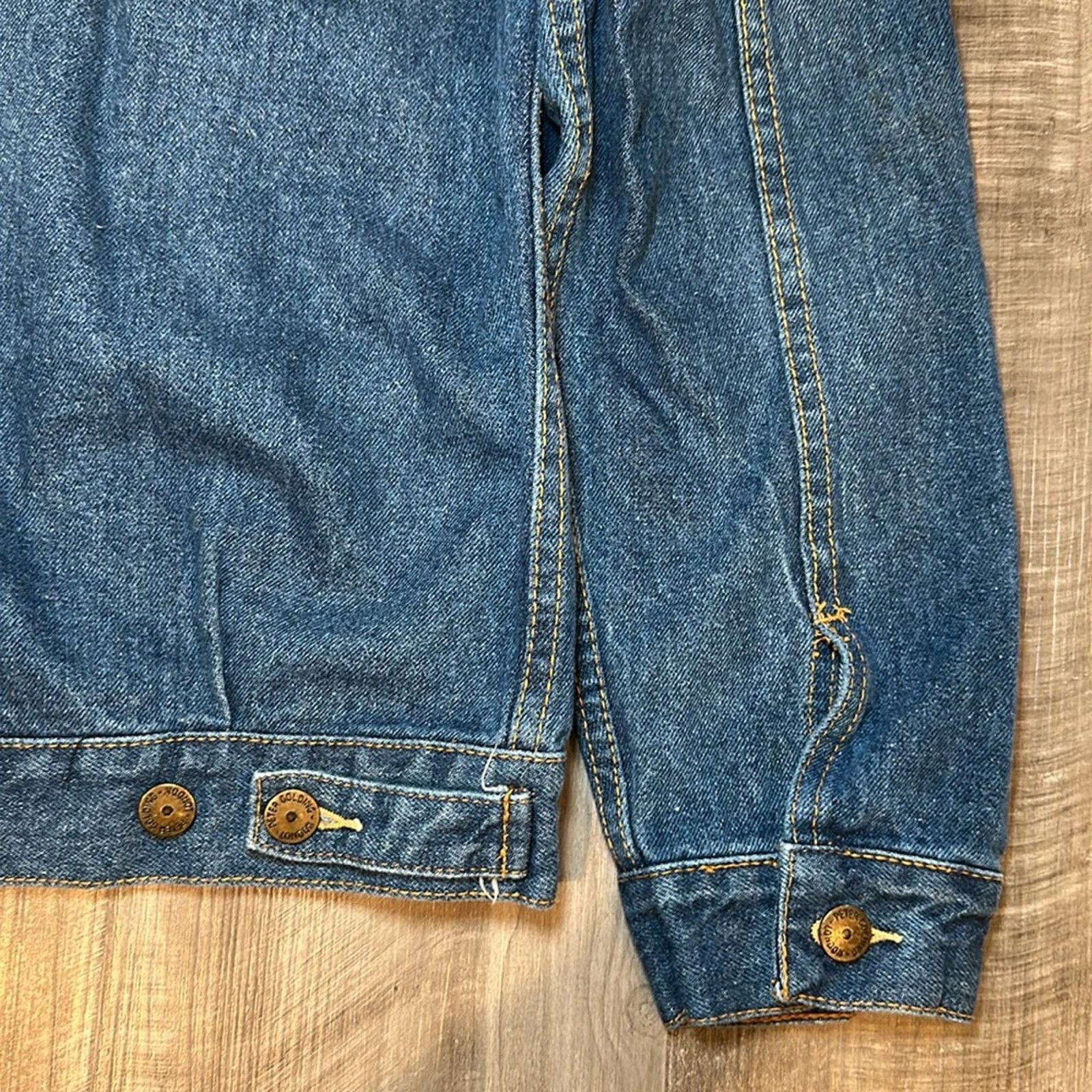 Other Peter Golding London Denim Jacket - Large Size L / US 10 / IT 46 - 3 Thumbnail