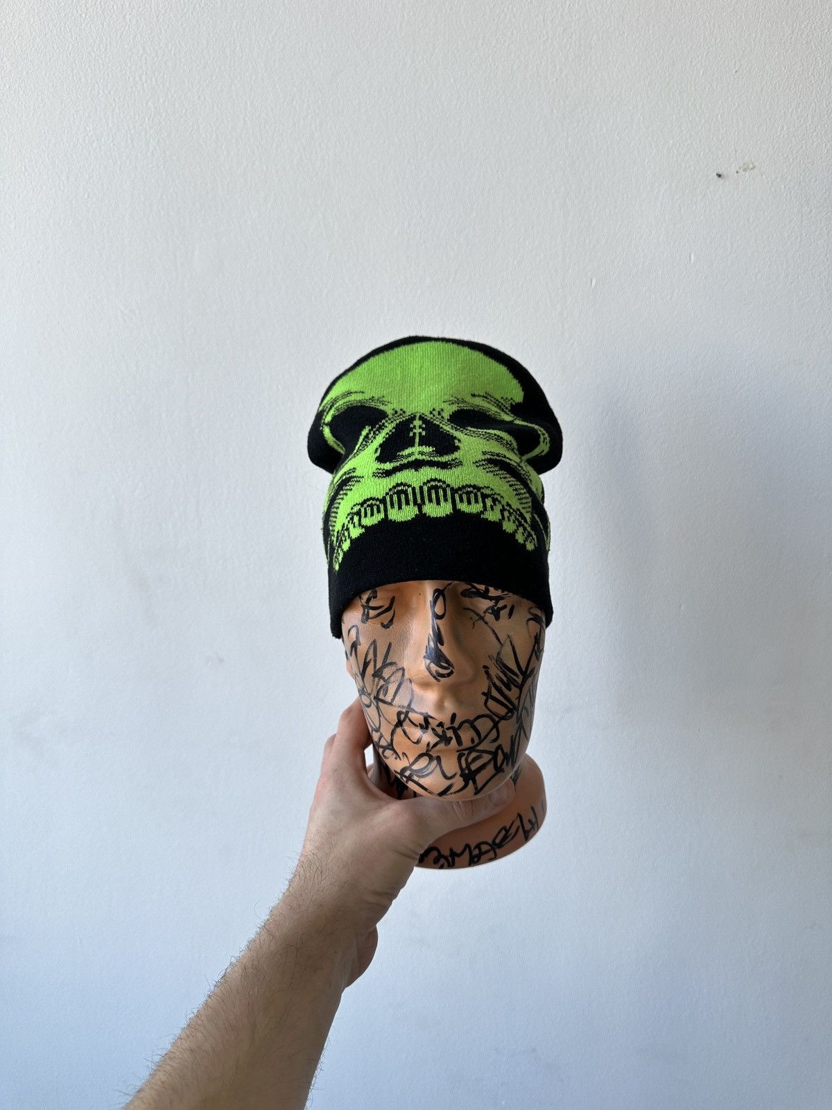 Japanese Brand × No Fear No Fear Vintage Skeleton Scull Hat Size ONE SIZE - 4 Thumbnail