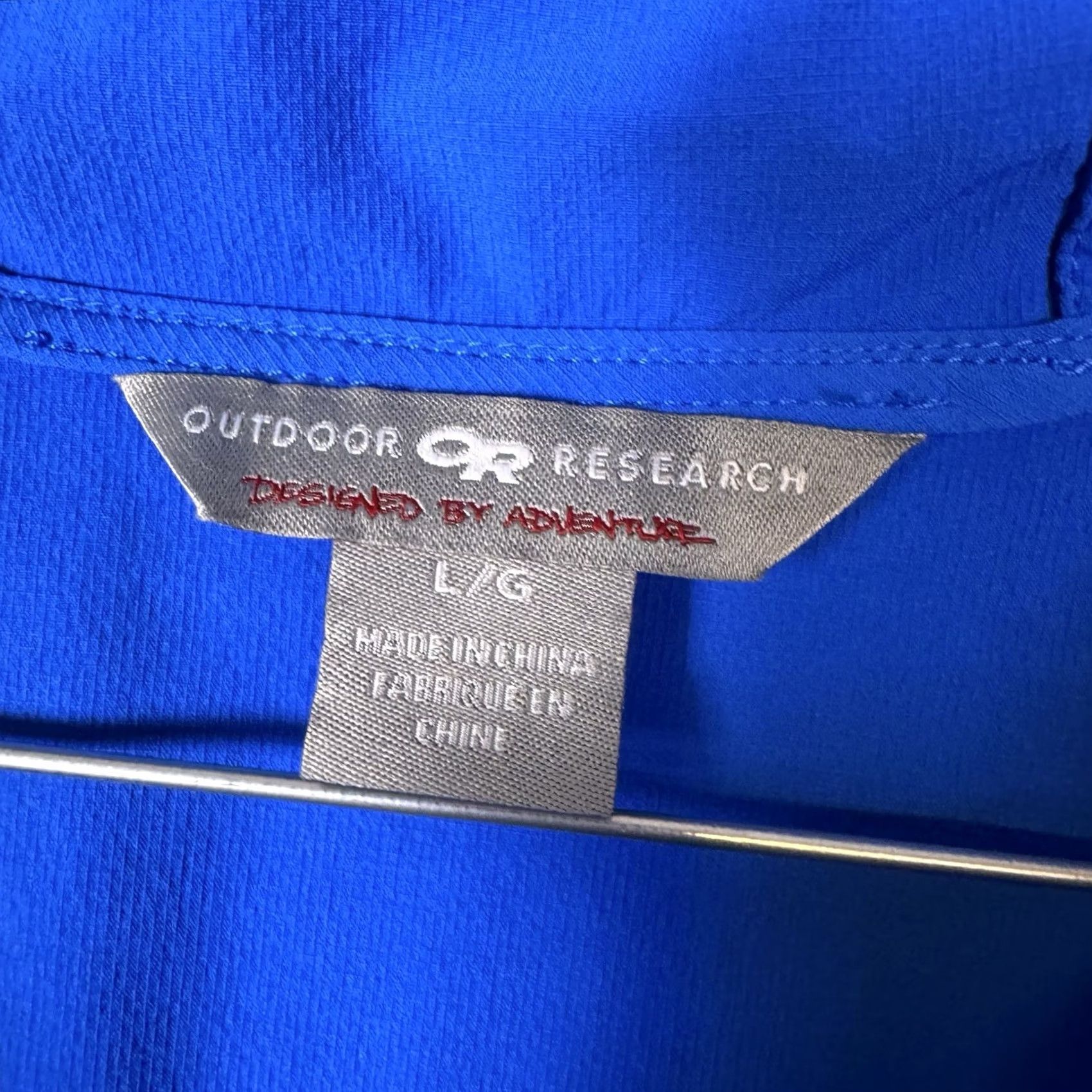 Outdoor Research Outdoor Research Softshell Jacket Men L Mid-Length Geometric Blue Hoodie Tactical Size US M / EU 48-50 / 2 - 5 Thumbnail