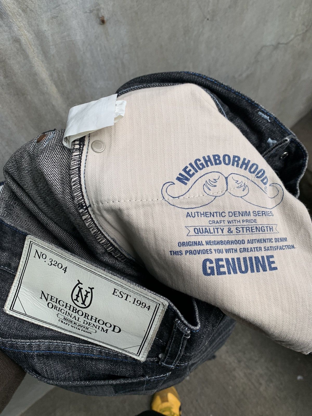 Neighborhood Deep Narrow Selvedge Jeans Size US 32 / EU 48 - 8 Thumbnail