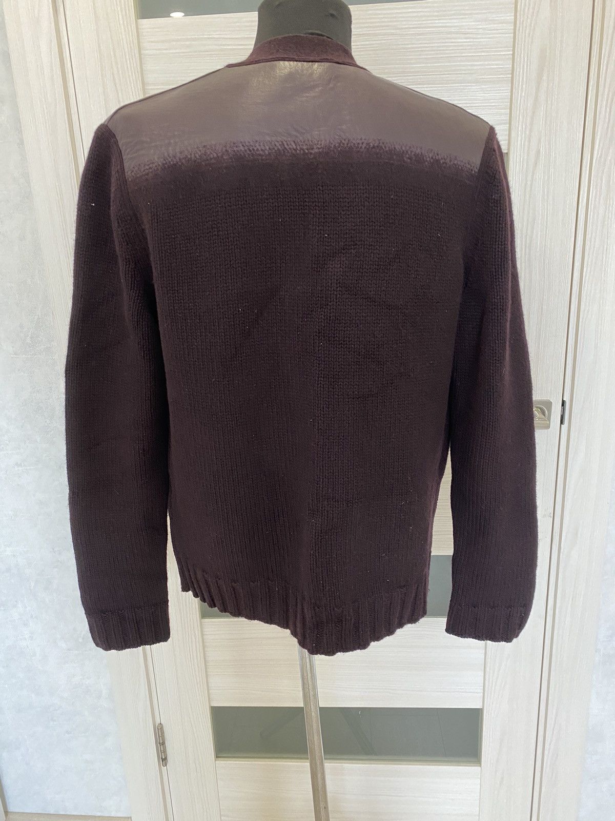 Hermes Hermes 100% Cashmere Lambskin Details Cardigan Jacket Size US M / EU 48-50 / 2 - 2 Thumbnail