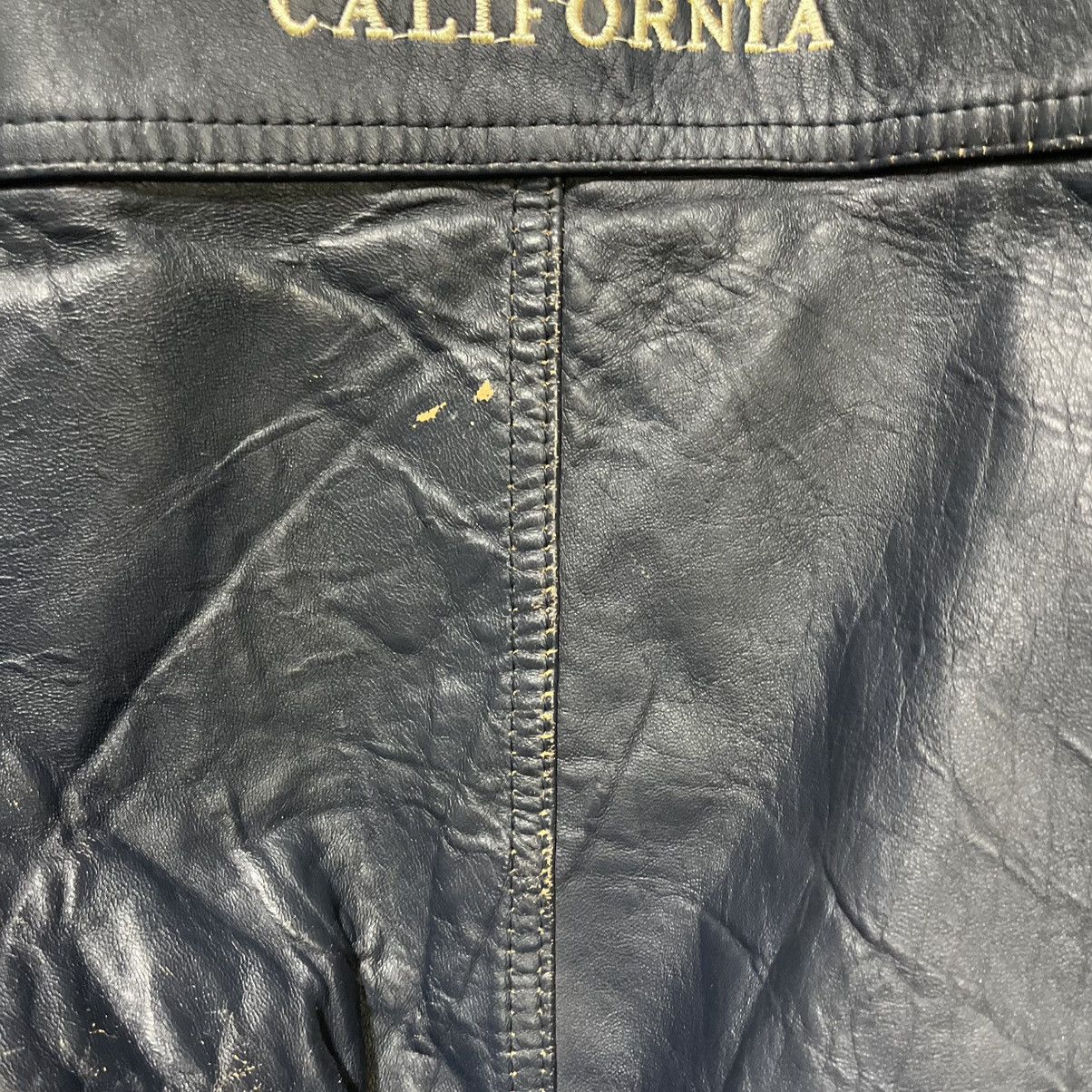 Planet Hollywood Vintage 90s Planet Hollywood California Leather Jacket XL Size US XL / EU 56 / 4 - 16 Thumbnail