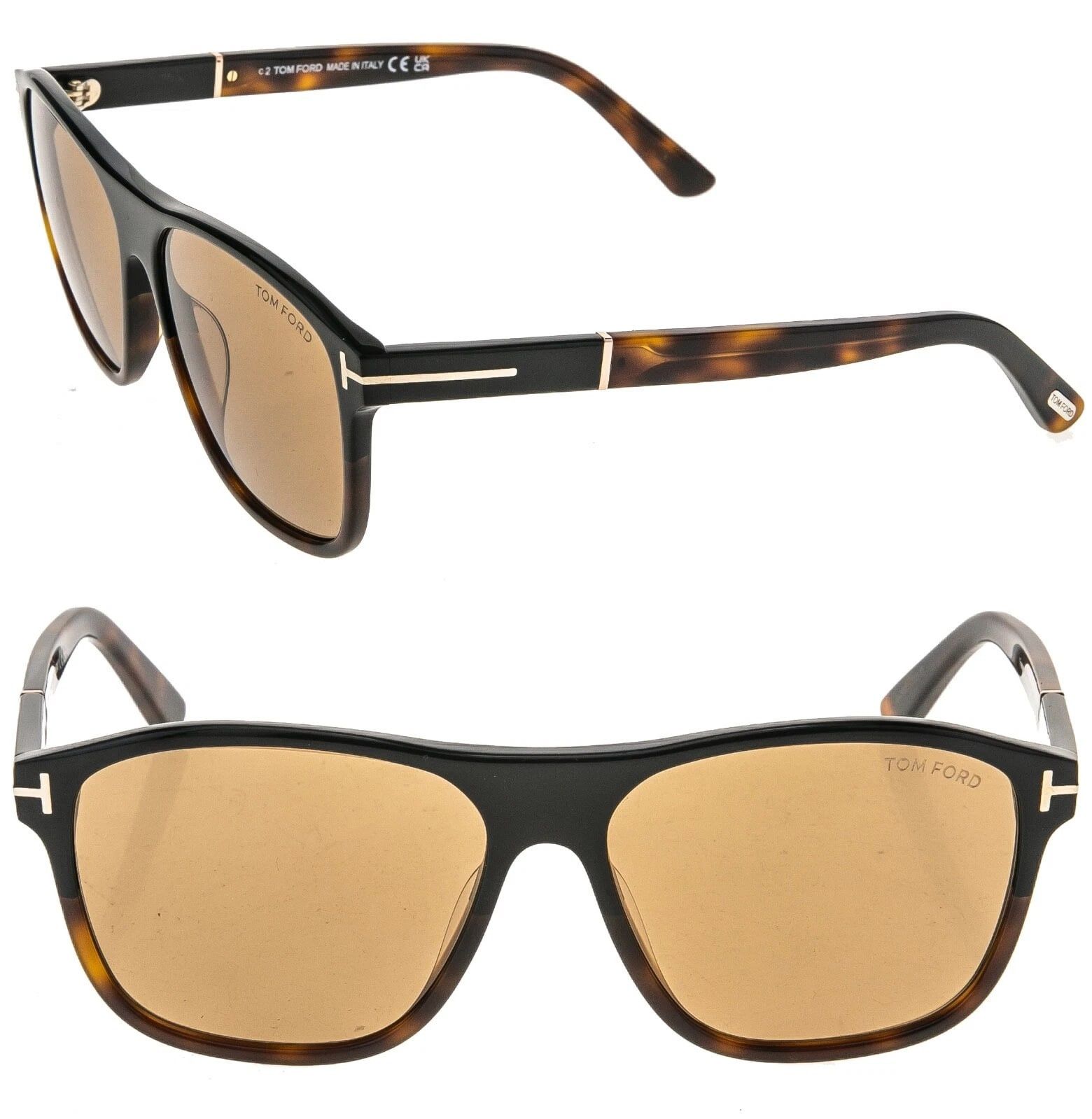 Tom Ford TOM FORD FRANCES TF1081 05E Black Classic Sunglasses 1081 Size ONE SIZE - 1 Thumbnail